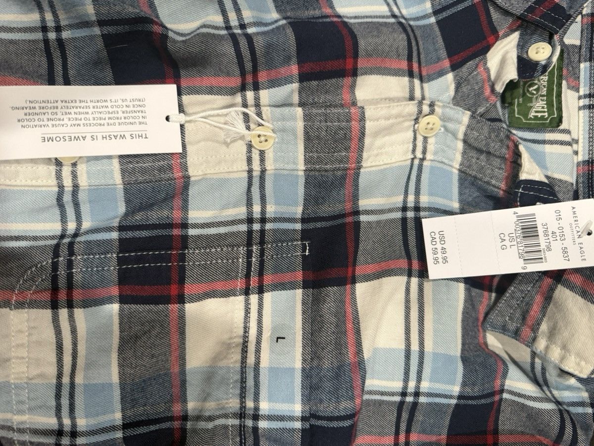 American Eagle Outfitters American eagle lightweight flannel Size US L / EU 52-54 / 3 - 2 Thumbnail