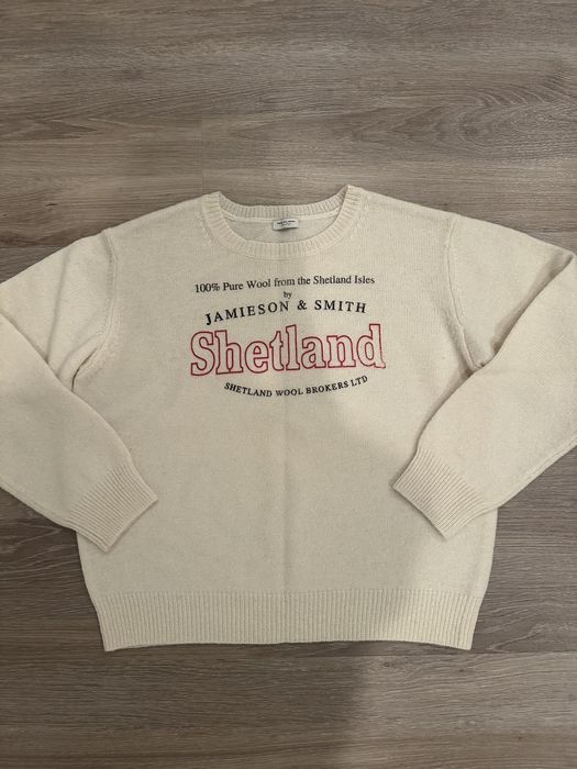 Dries van hotsell noten shetland sweater