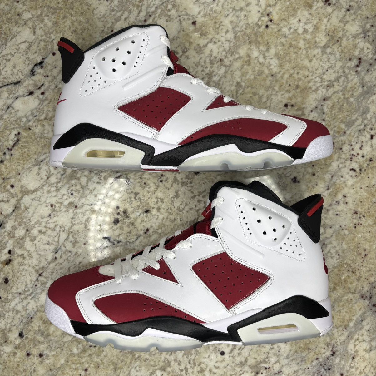Jordan Brand Size 14 - Jordan 6 Retro OG Carmine 2021 CLEAN W/Box Size US 14 / EU 47 - 2 Thumbnail