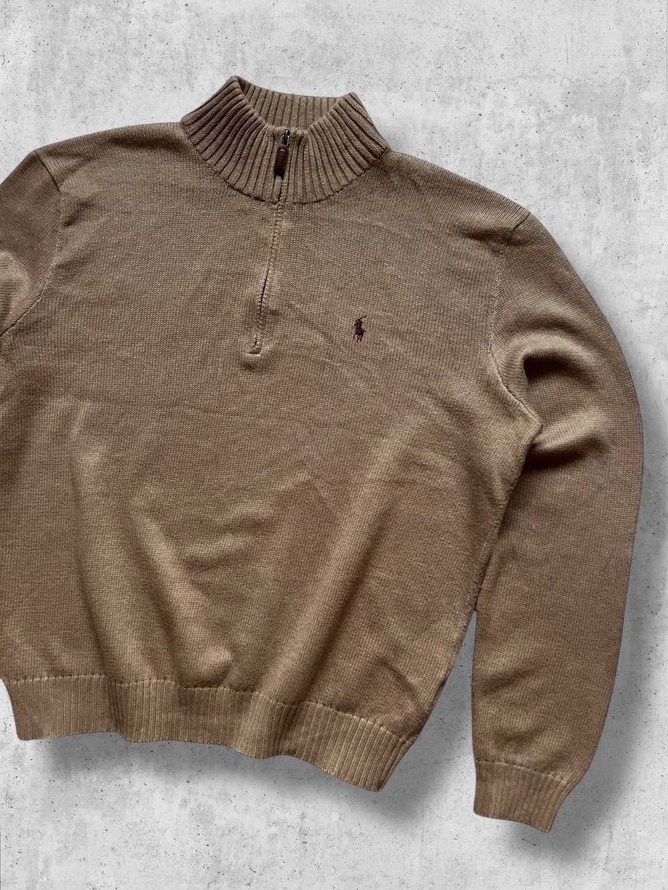 Polo Ralph Lauren RL Polo Ralph Lauren vintage zip sweater turtleneck vintage Size US L / EU 52-54 / 3 - 6 Thumbnail