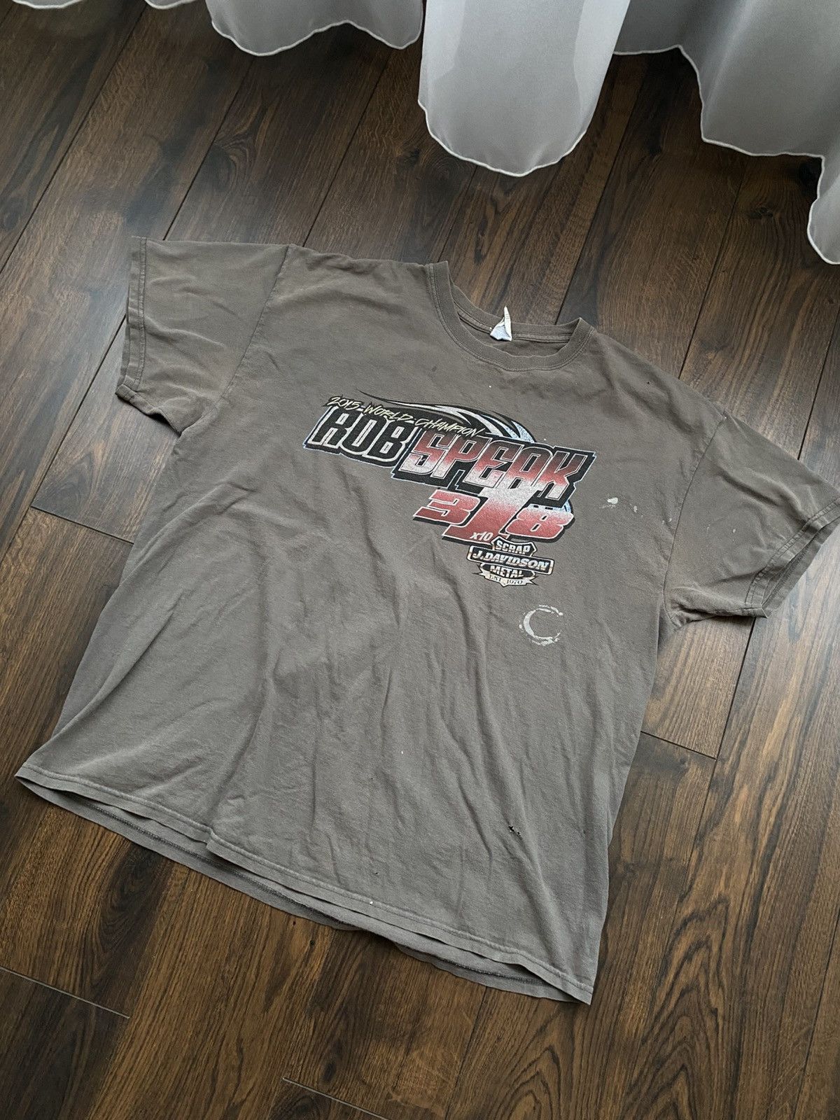 Vintage Bob speak 2015 world champion trashed t shirt Size US L / EU 52-54 / 3 - 1 Thumbnail
