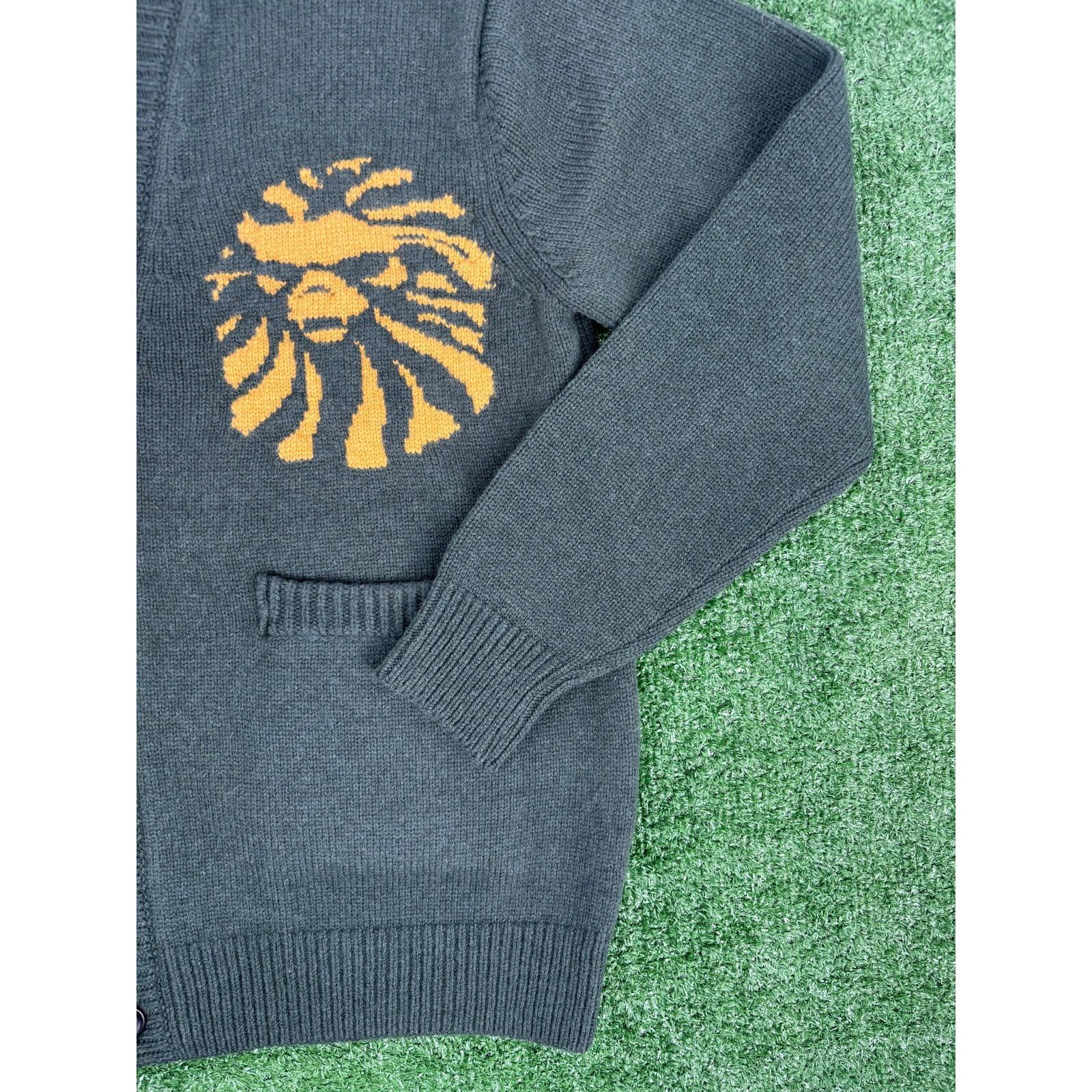 Bape BAPE Black Japan Green College Cardigan Size Medium Size US M / EU 48-50 / 2 - 4 Thumbnail