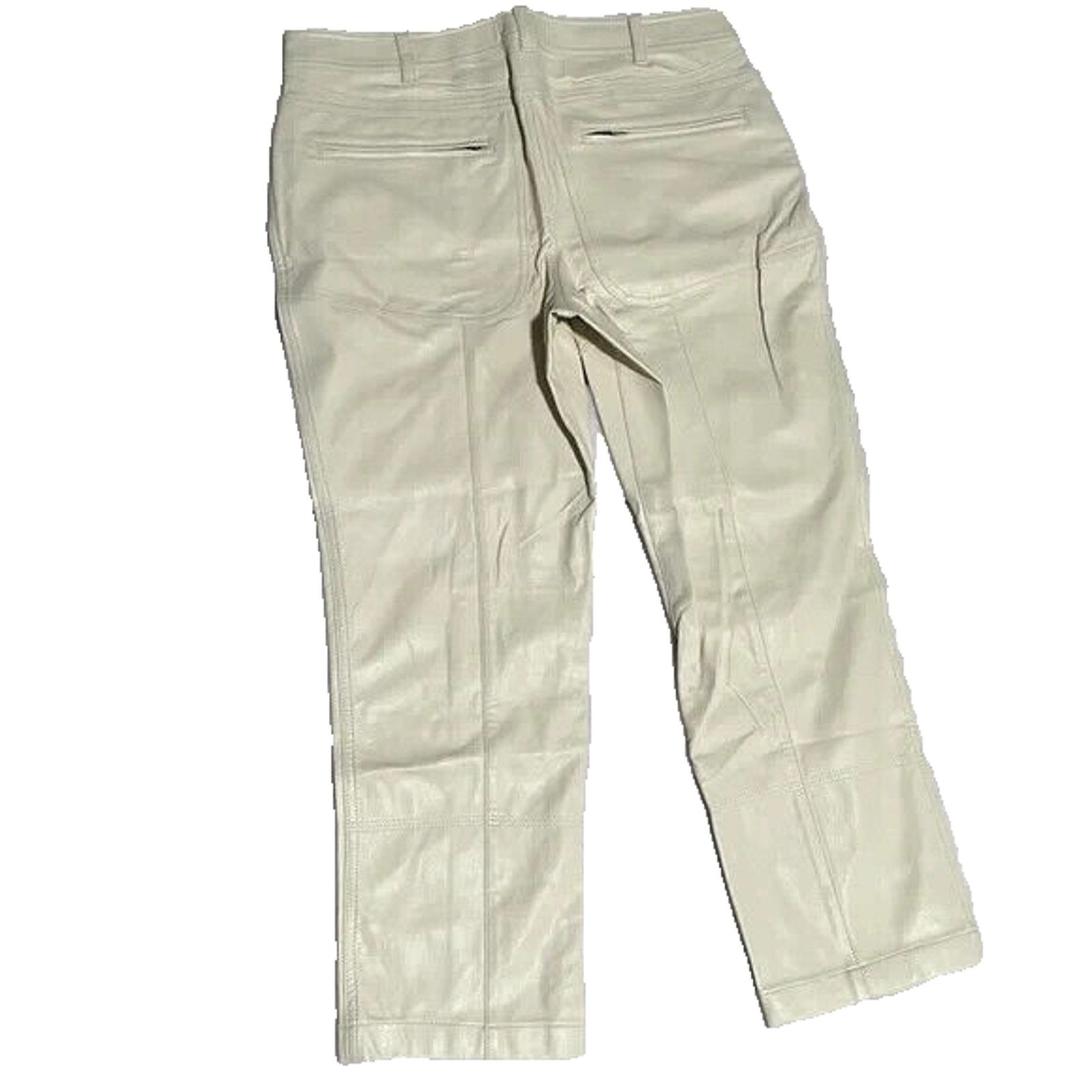Free People FREE PEOPLE REBEL AT HEART VEGAN LEATHER MOTO PANTS NWT SZ 2 Size 26" / US 2 / IT 38 - 3 Thumbnail