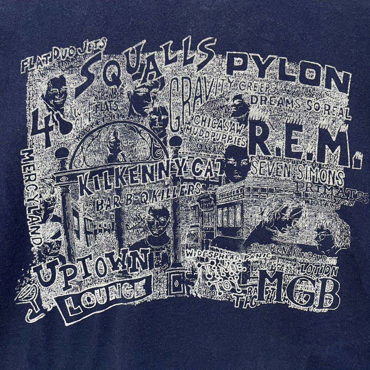 Band Tees Vintage 90s R.E.M Athens GA T-Shirt Size US XL / EU 56 / 4 - 2 Thumbnail