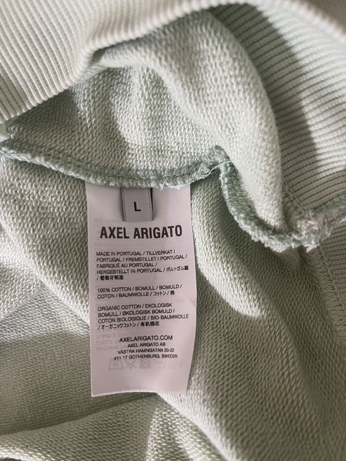 Axel Arigato Axel Arigato Hoodie - New - Unisex Size L / US 10 / IT 46 - 6 Thumbnail
