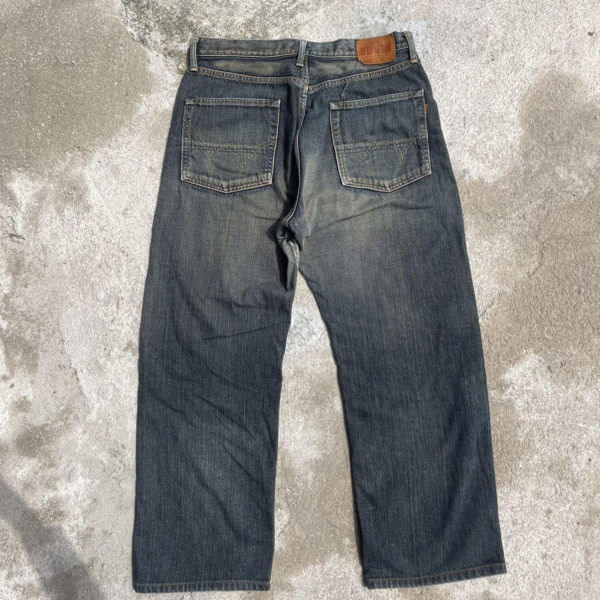 Edwin “EDWIN 505Z REDLINE SELVEDGED DENIM” Size US 34 / EU 50 - 3 Thumbnail