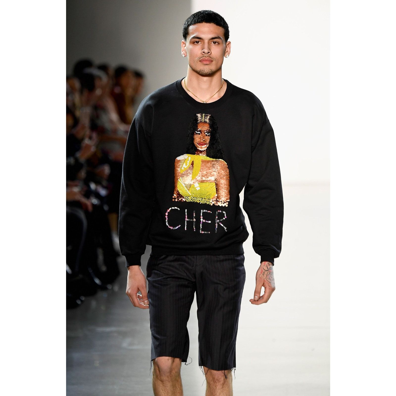 Libertine Libertine Cher Sequin Embroidered Sweater Size US M / EU 48-50 / 2 - 2 Thumbnail