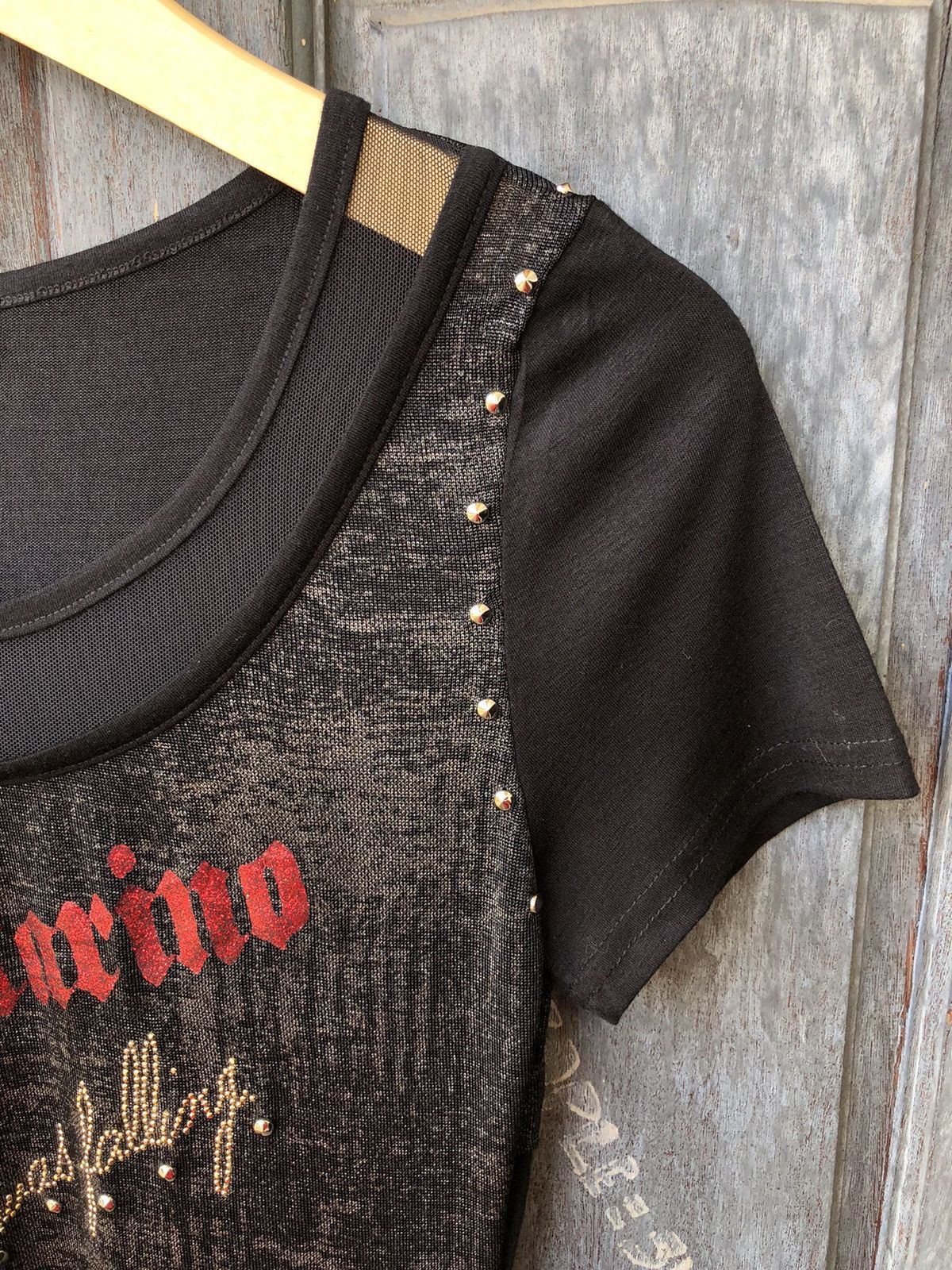 Vintage San Marino Japanese Double Layer Studded Gothic Dark Style Size L / US 10 / IT 46 - 8 Thumbnail