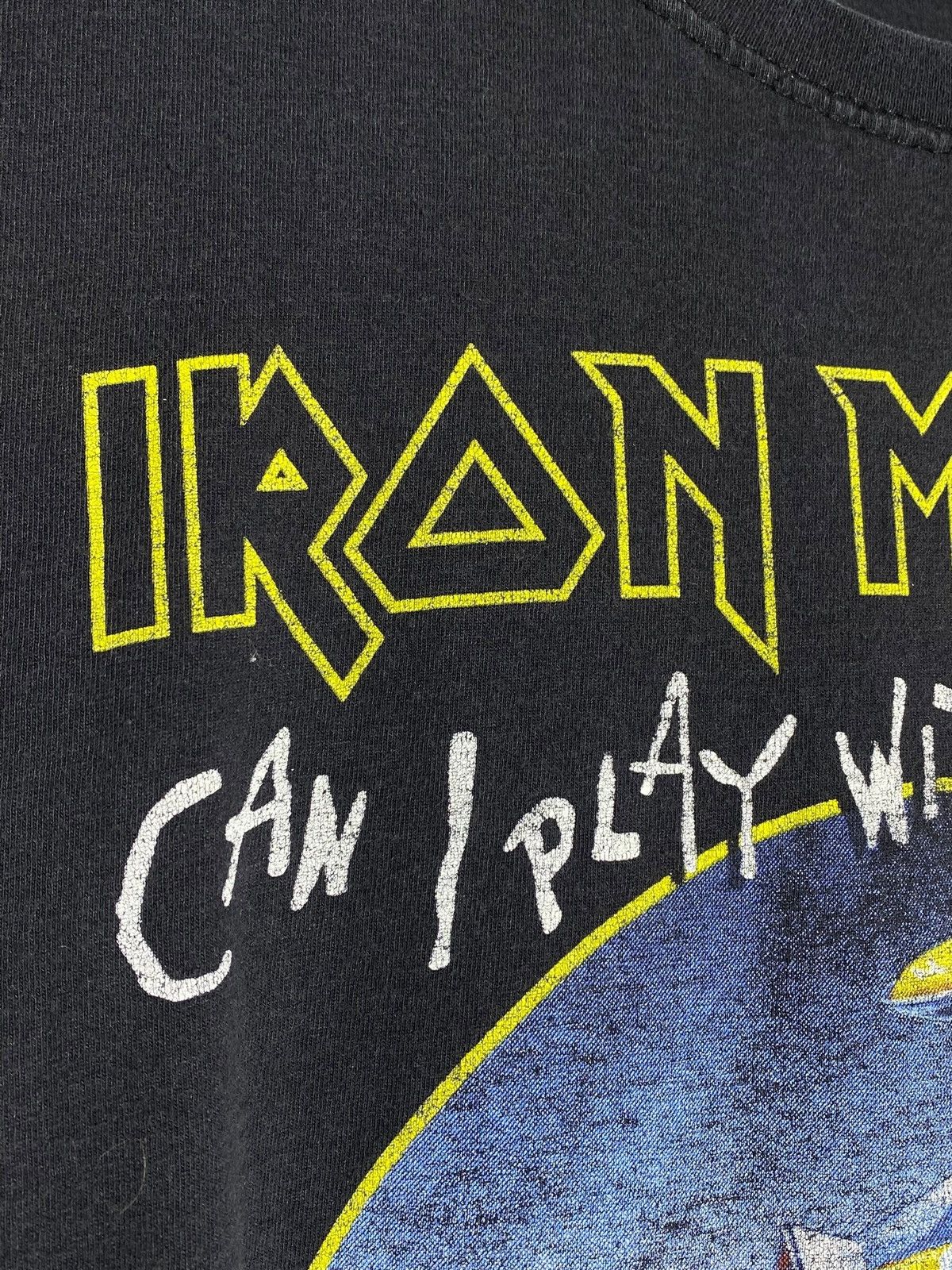 Iron Maiden 🔥 IRON MAIDEN VINTAGE METAL TEE CAN I PLAY W MADNESS Size US XL / EU 56 / 4 - 4 Thumbnail