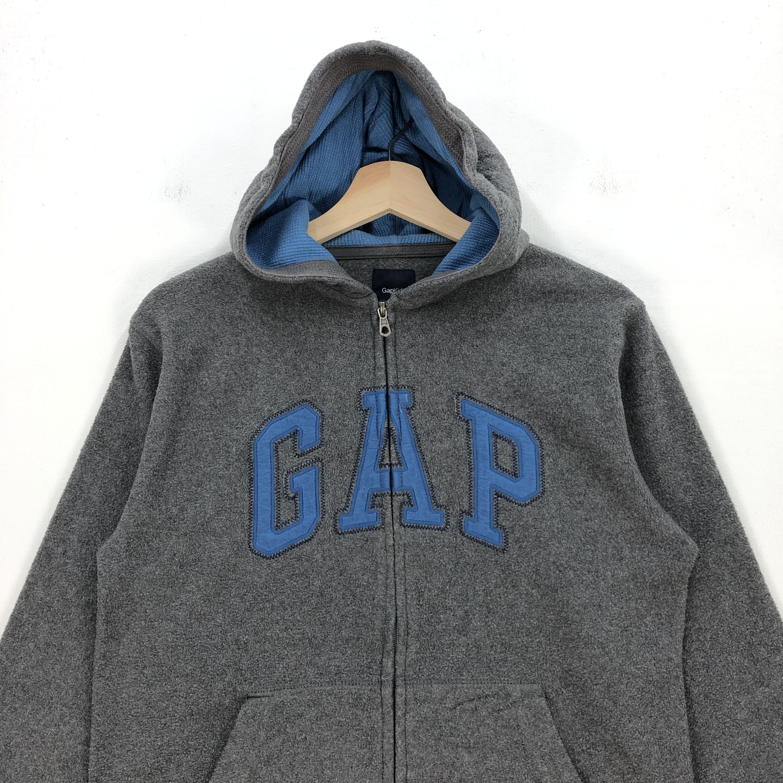 Gap Vintage Gap Hoodie Zipper Sweater GAP Sweatshirt Size S / US 4 / IT 40 - 4 Thumbnail