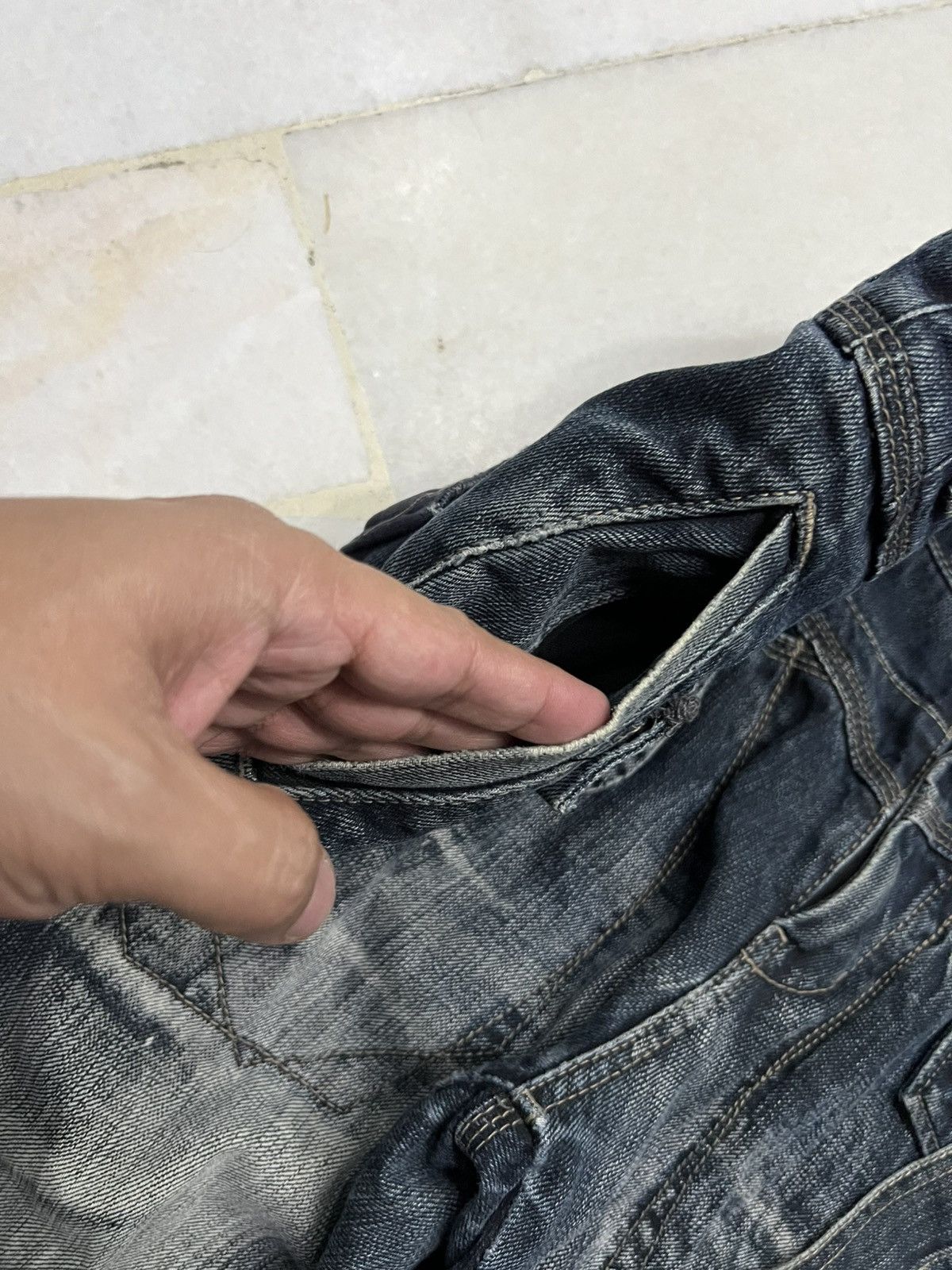PPFM 🌈Insane PPFM Booze & Pills & Powders Multipocket Punk Jean Size US 34 / EU 50 - 14 Thumbnail