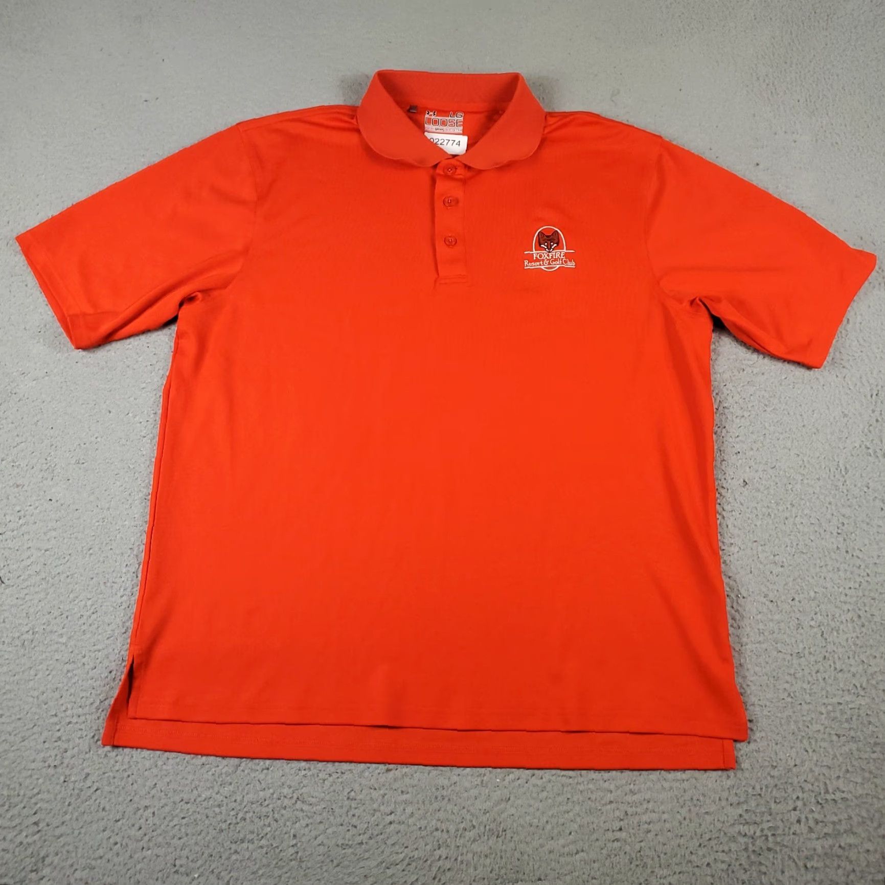 Under Armour Under Armour Polo Shirt Mens L Orange HeatGear Golf Casual Short Sleeve Polo Shirt Size US L / EU 52-54 / 3 - 3 Thumbnail