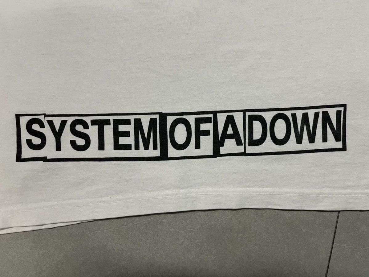 Band Tees Vintage System of a down t shirt Size US XL / EU 56 / 4 - 6 Thumbnail