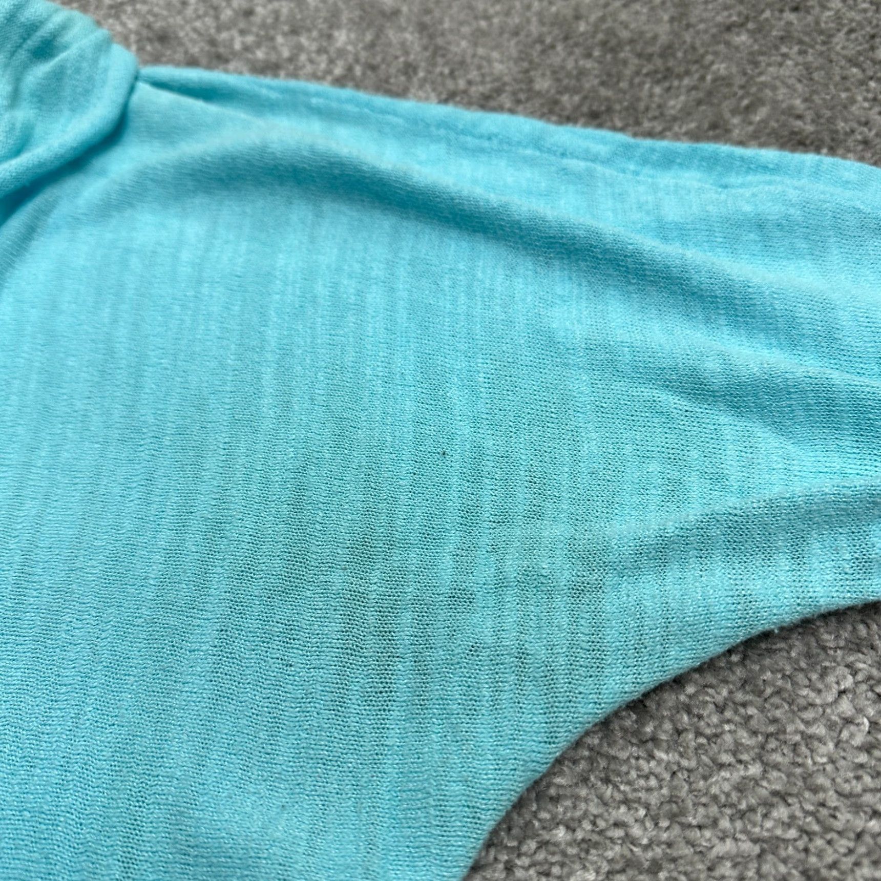 Vintage Chico's Cardigan Women Small Blue Lightweight Knit Open Casual Breathable Cotton Sweater Travel Designer Classic Womens Size S / US 4 / IT 40 - 7 Thumbnail