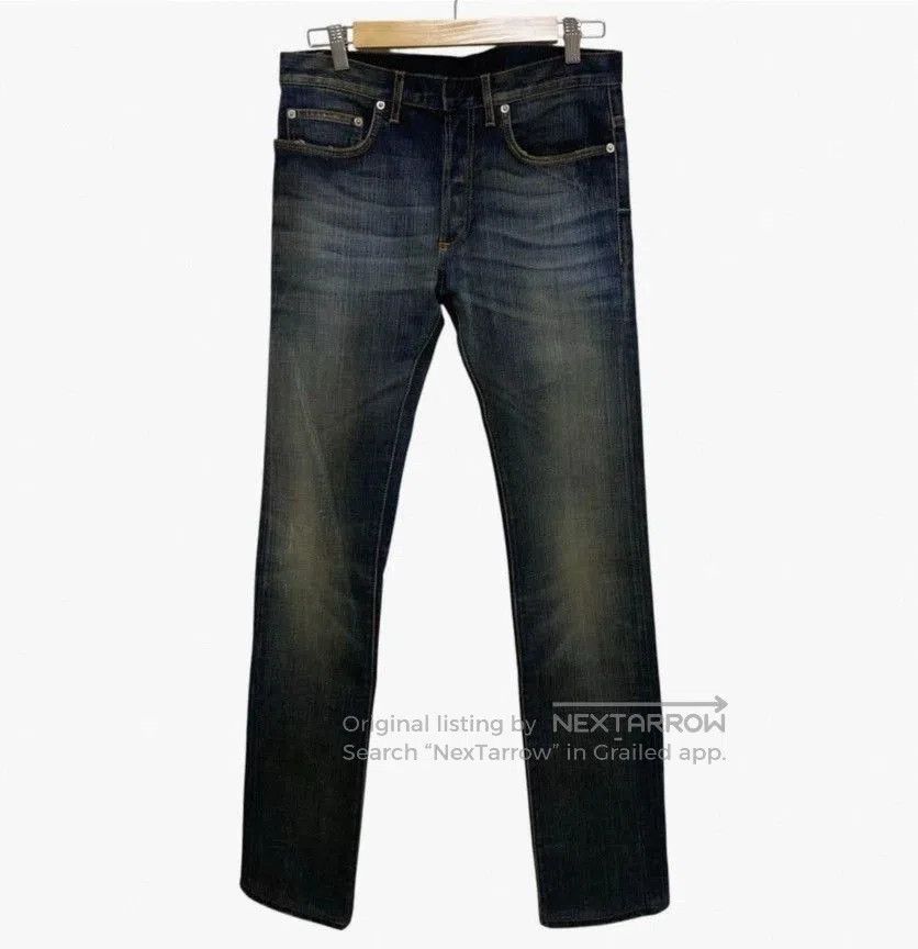 Dior dior homme jack jeans in deep gray blue. Size US 29 - 2 Thumbnail