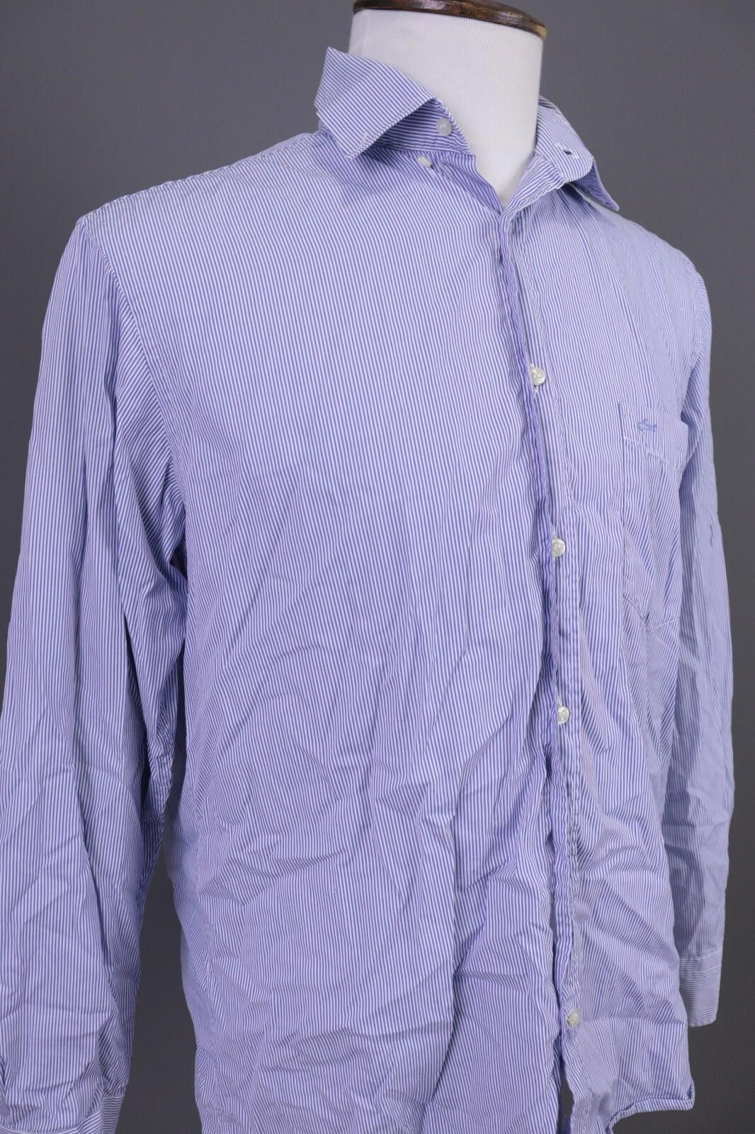 Paul & Shark Paul & Shark Yachting Blue Pinstripe Shirt Size 42 Size US M / EU 48-50 / 2 - 6 Thumbnail