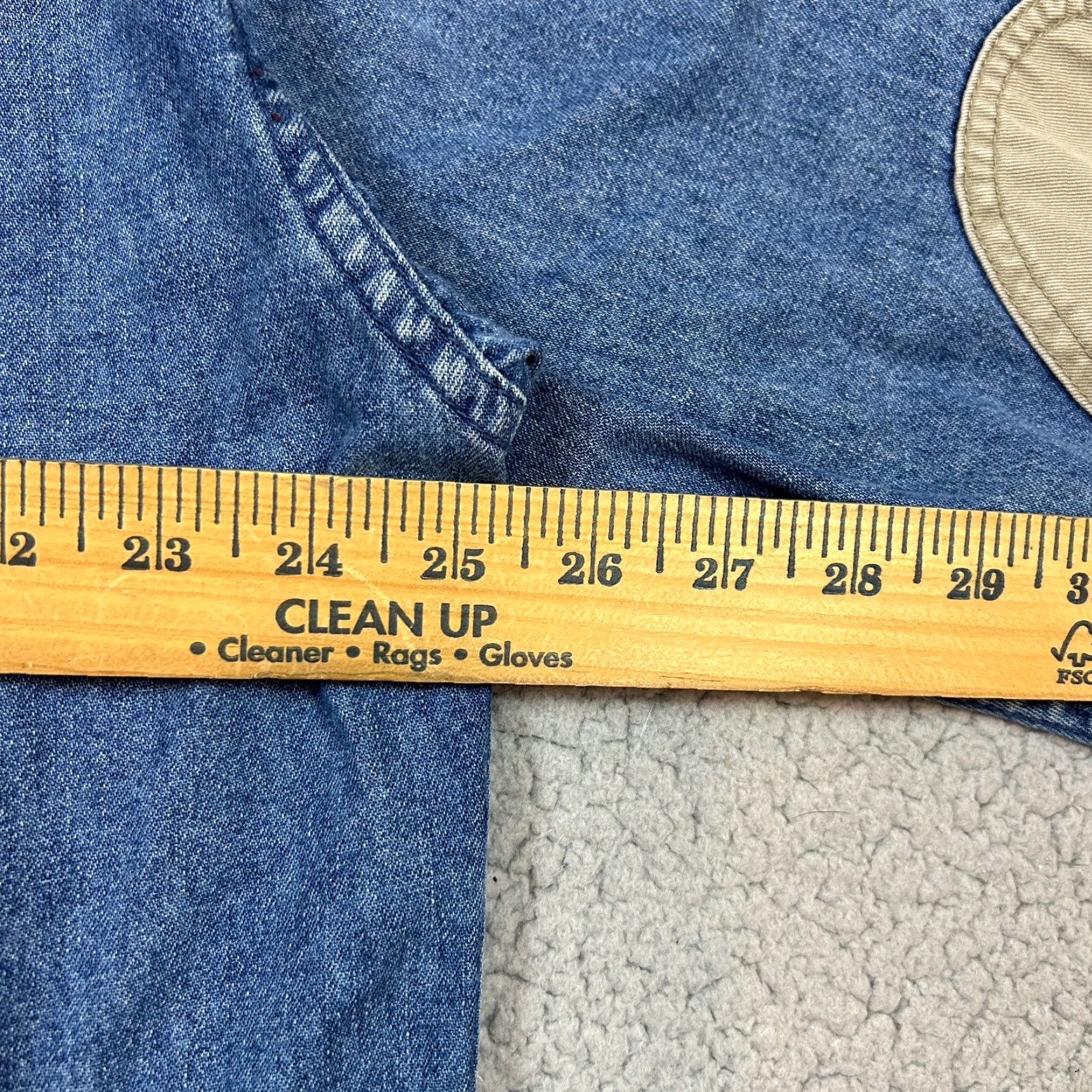 Vintage VINTAGE Cabela's Mens Large Long Sleeve Denim Shirt Button-Up VTG Size US L / EU 52-54 / 3 - 7 Thumbnail