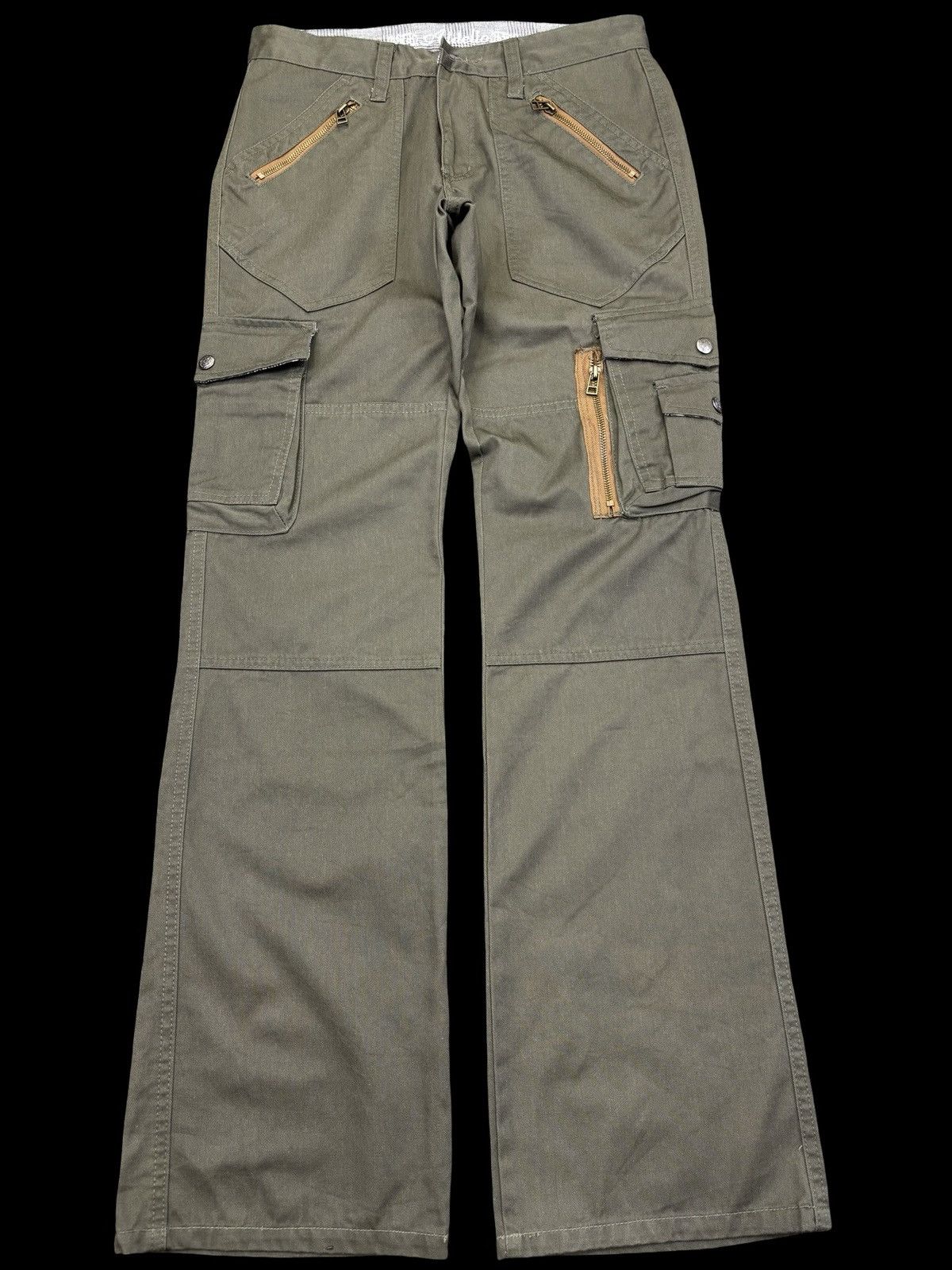 Japanese Brand 💥FLARE💥Aldelio Tctcal Multipocket Military Cargo Pant F933 Size US 30 / EU 46 - 1 Thumbnail