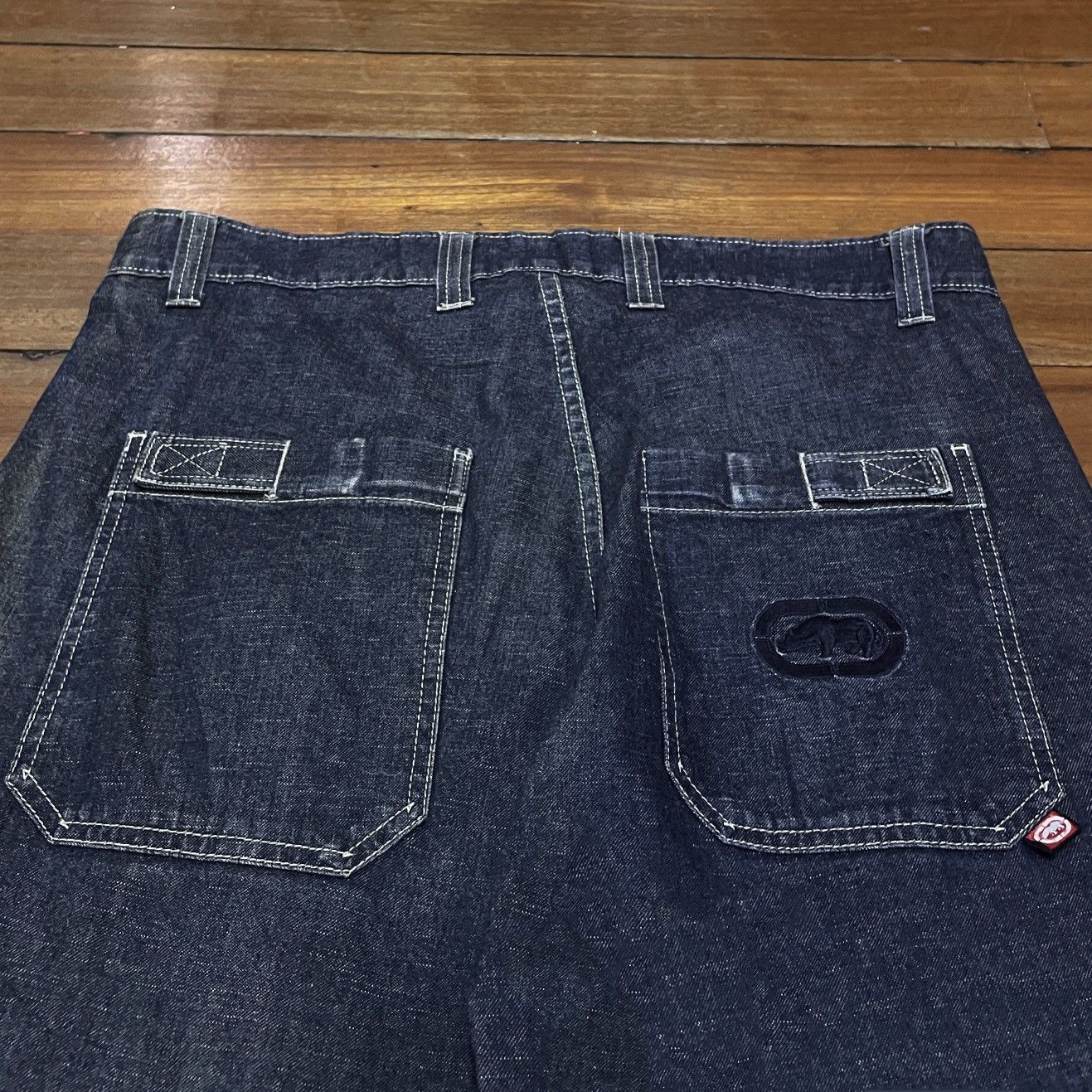 Ecko Unltd. Very Rare Design Vintage Brand Ecko Rapper Baggy Jeans 2000s Size US 36 / EU 52 - 4 Thumbnail