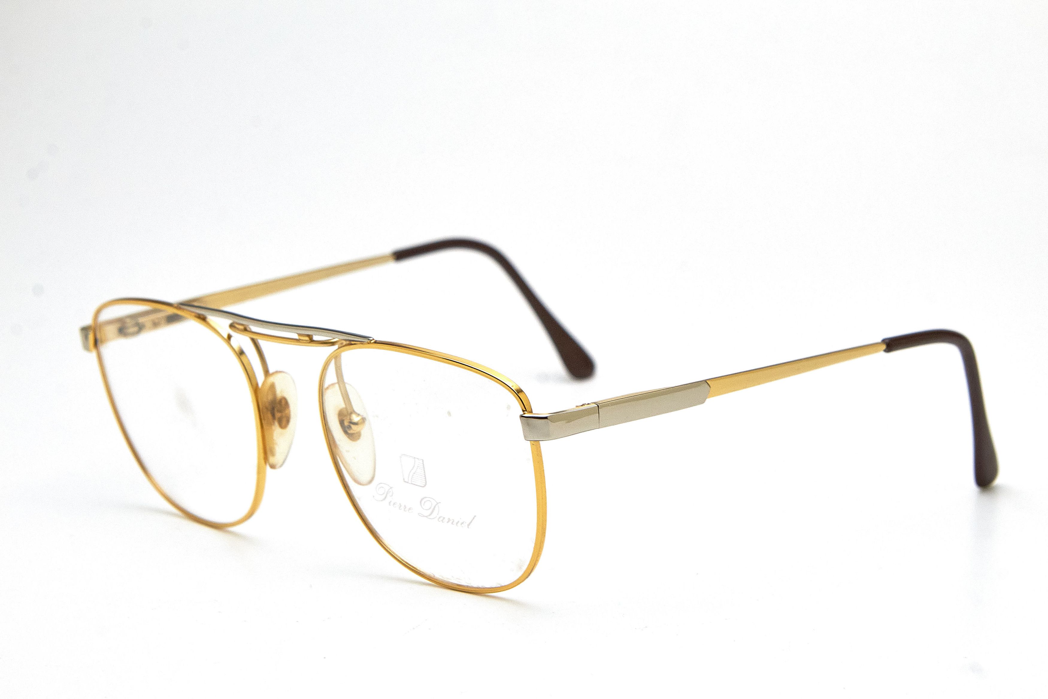 Vintage Old Money Daniel Pantos Gold&Silver Round-Quiet Lux Specs Size ONE SIZE - 3 Thumbnail