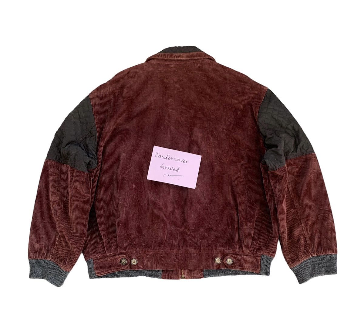 Givenchy Givenchy Gentlemen Corduroy & Quilted Jacket Size US M / EU 48-50 / 2 - 2 Thumbnail