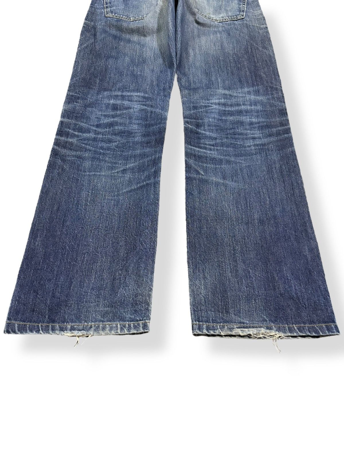 Undercover × Uniqlo Vintage Uniqlo S002 Regular Straight Distressed Grunge Jeans Size US 30 / EU 46 - 13 Thumbnail