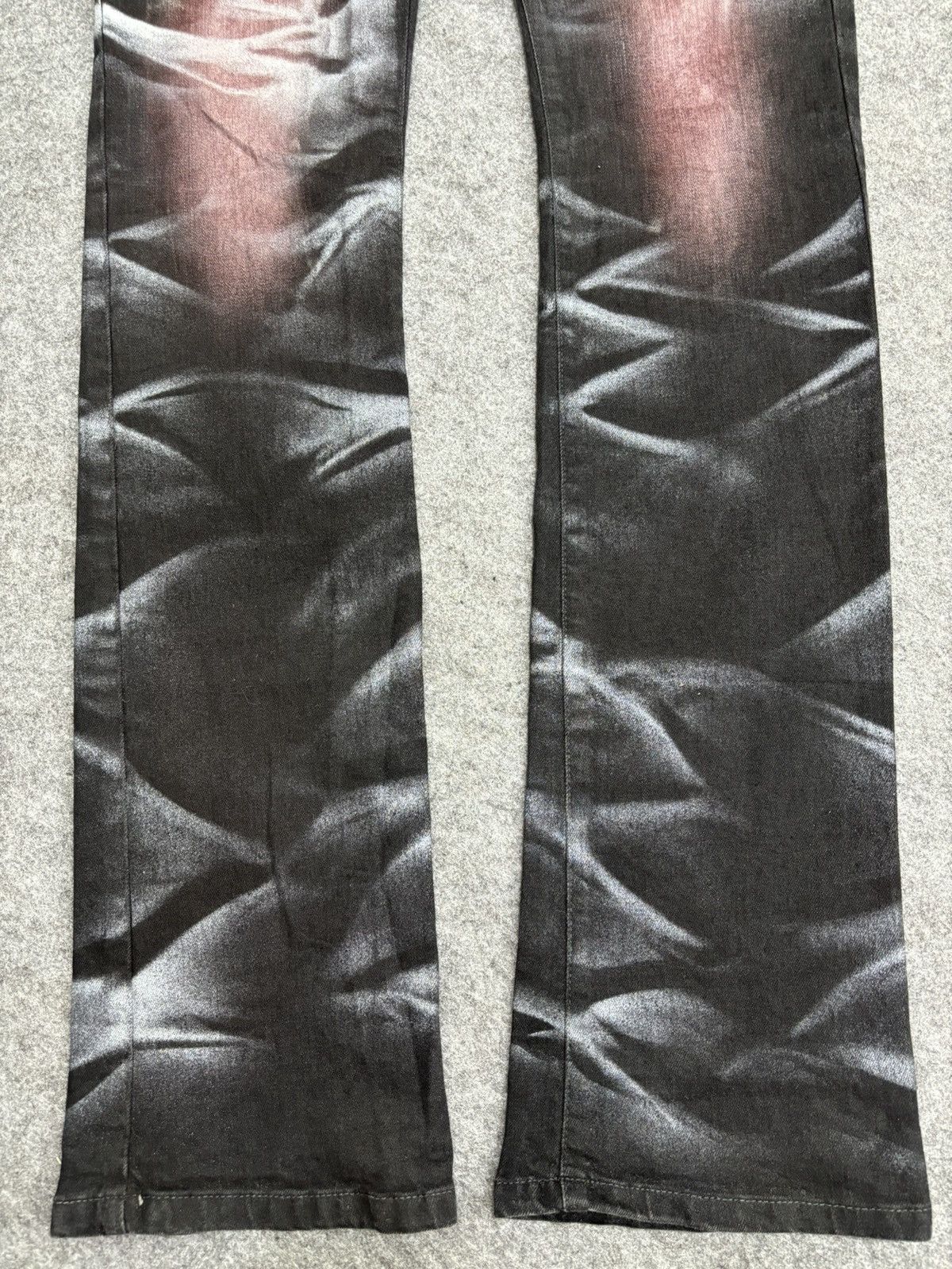Tornado Mart 💥Archival Flare💥Tornado Mart Insane Sick Art Denim F513 Size US 34 / EU 50 - 8 Thumbnail