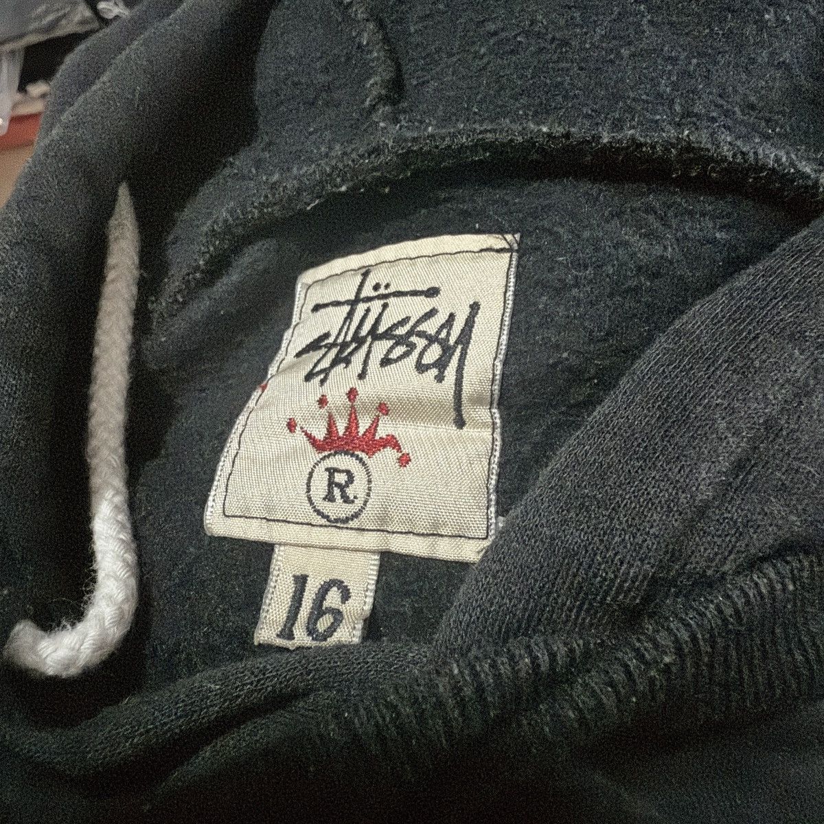 80s OLD STUSSY OVAL RASTA SWEAT HOODIE 80s OLD STUSSY OVAL RASTA