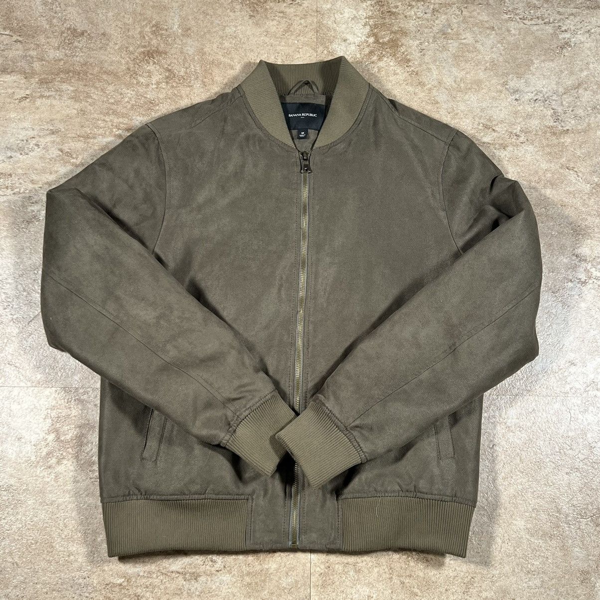 Vegan suede bomber jacket banana republic sales