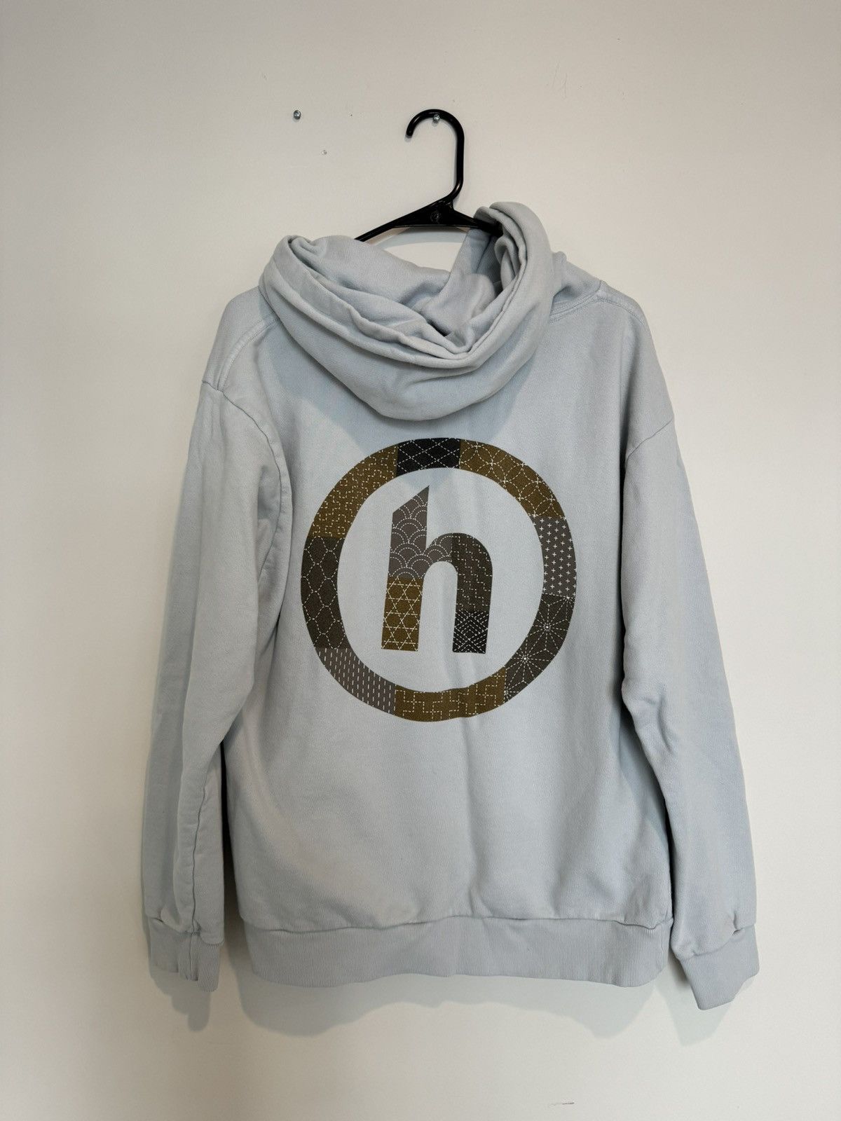 HIDDEN Hidden NY Boro Stitch Logo Grey Hoodie Size US M / EU 48-50 / 2 - 1 Thumbnail
