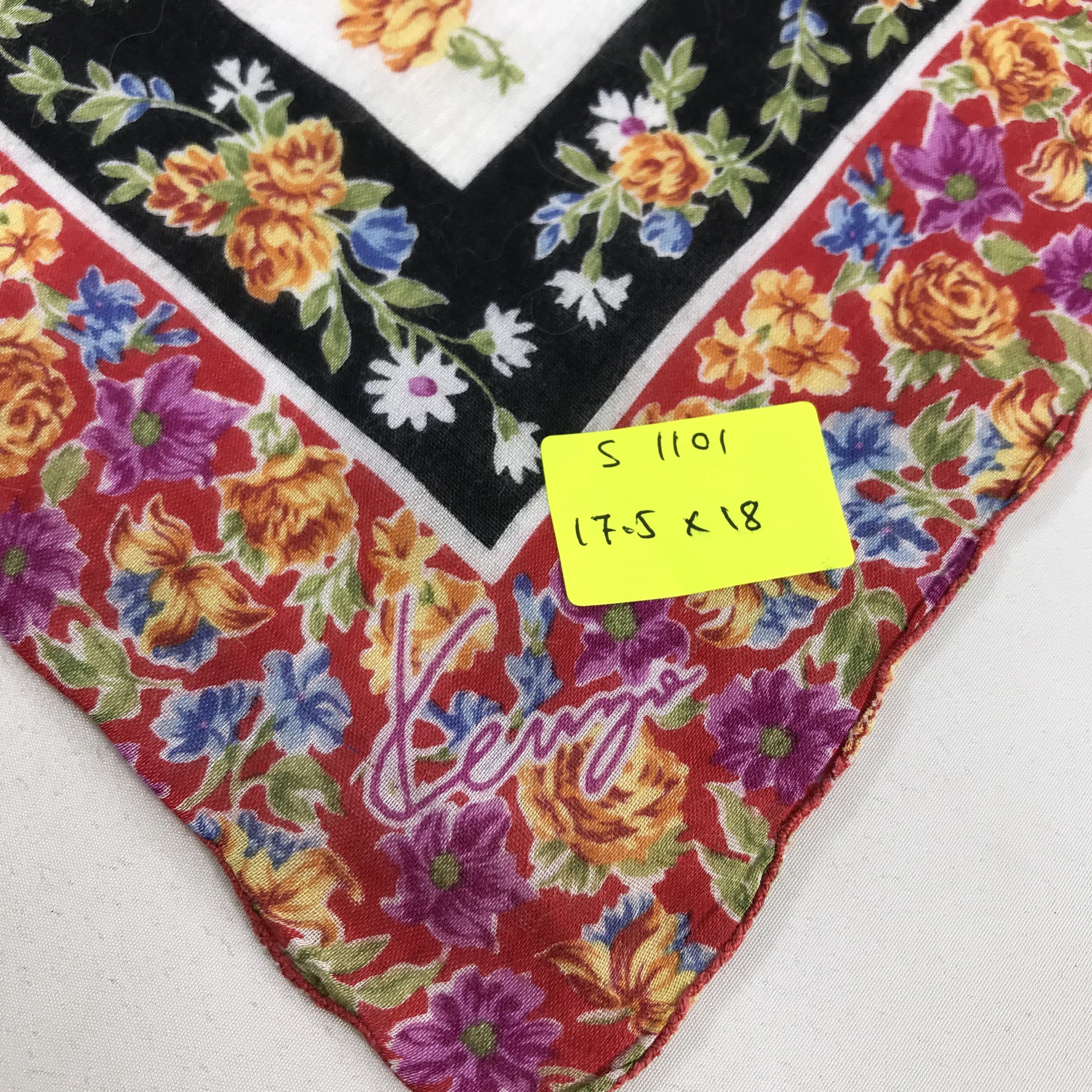 Kenzo Kenzo Bandana / Handkerchief / Neckerchief - S1101 Size ONE SIZE - 5 Thumbnail