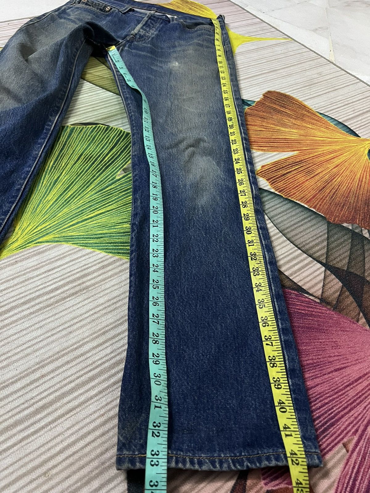 Levi's × Levi's Made & Crafted × Levi's Vintage Clothing VTG LEVIS 501XX MUD WASH BUTTON FLY DISTRESSED JEANS 💥 Size US 30 / EU 46 - 16 Thumbnail
