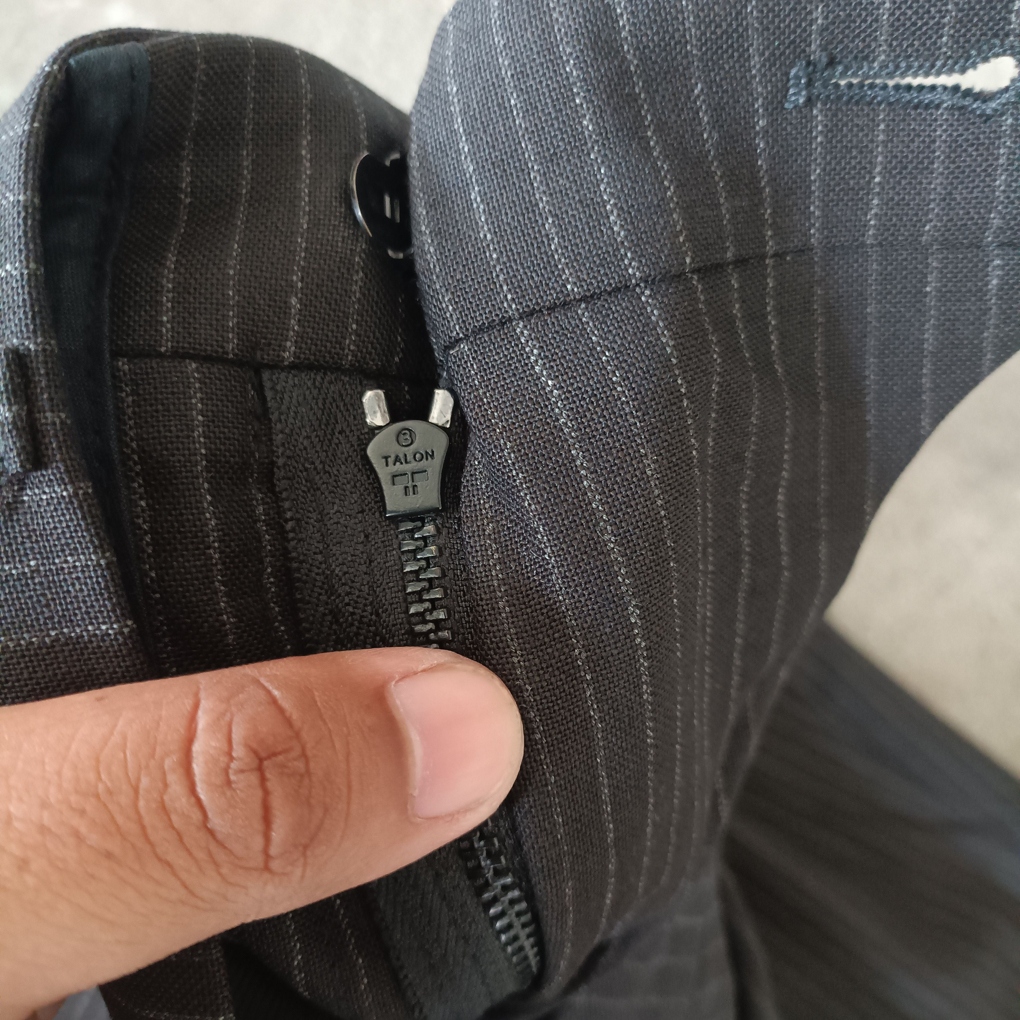Celine Celine pinstriped wool trouser runaway Size US 28 / EU 44 - 3 Thumbnail