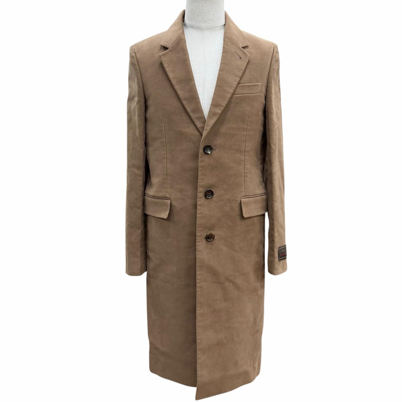 Gucci Gucci Gucci Chester Cotton Coat Textile Outerwear DUTY FREE for USA Size ONE SIZE - 1 Thumbnail