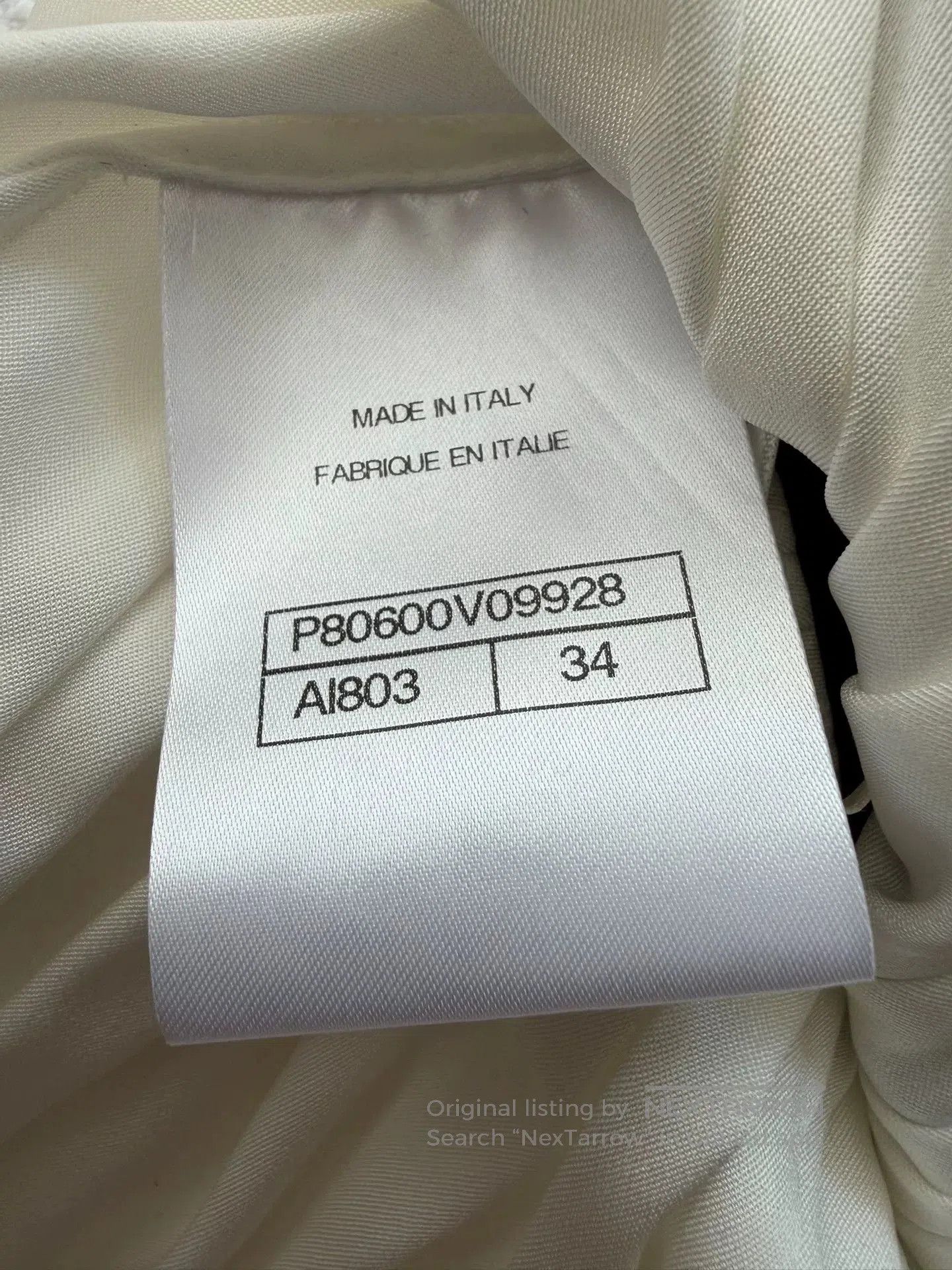 Chanel Chanel 25K White Bow Sleeveless Top. Size US XS / EU 42 / 0 - 5 Thumbnail