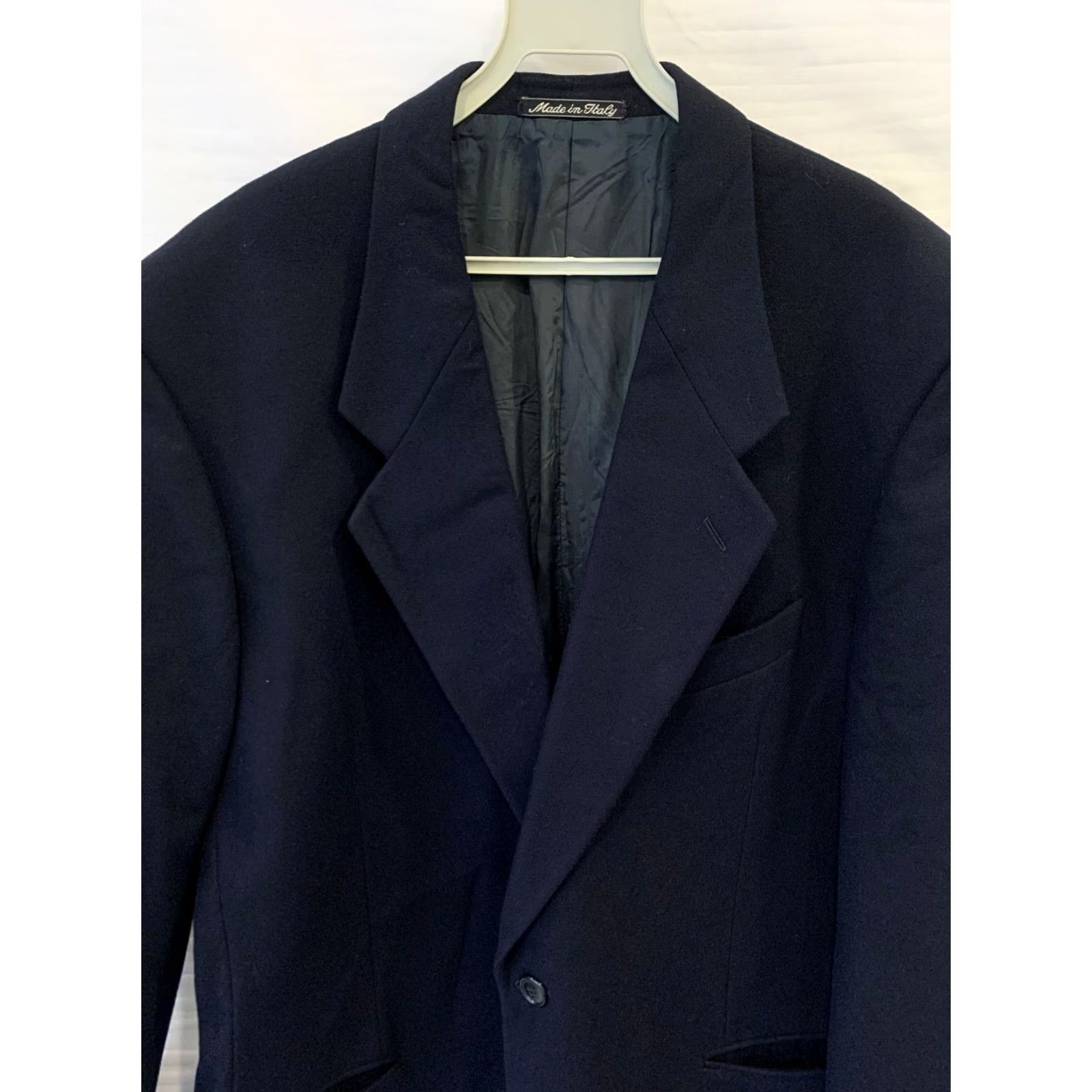 Giorgio Armani Giorgio Armani Blazer Mens Large Black Wool Made in Italy Classic Tailored Blazer 2 Piece 48R Size 48R - 7 Thumbnail