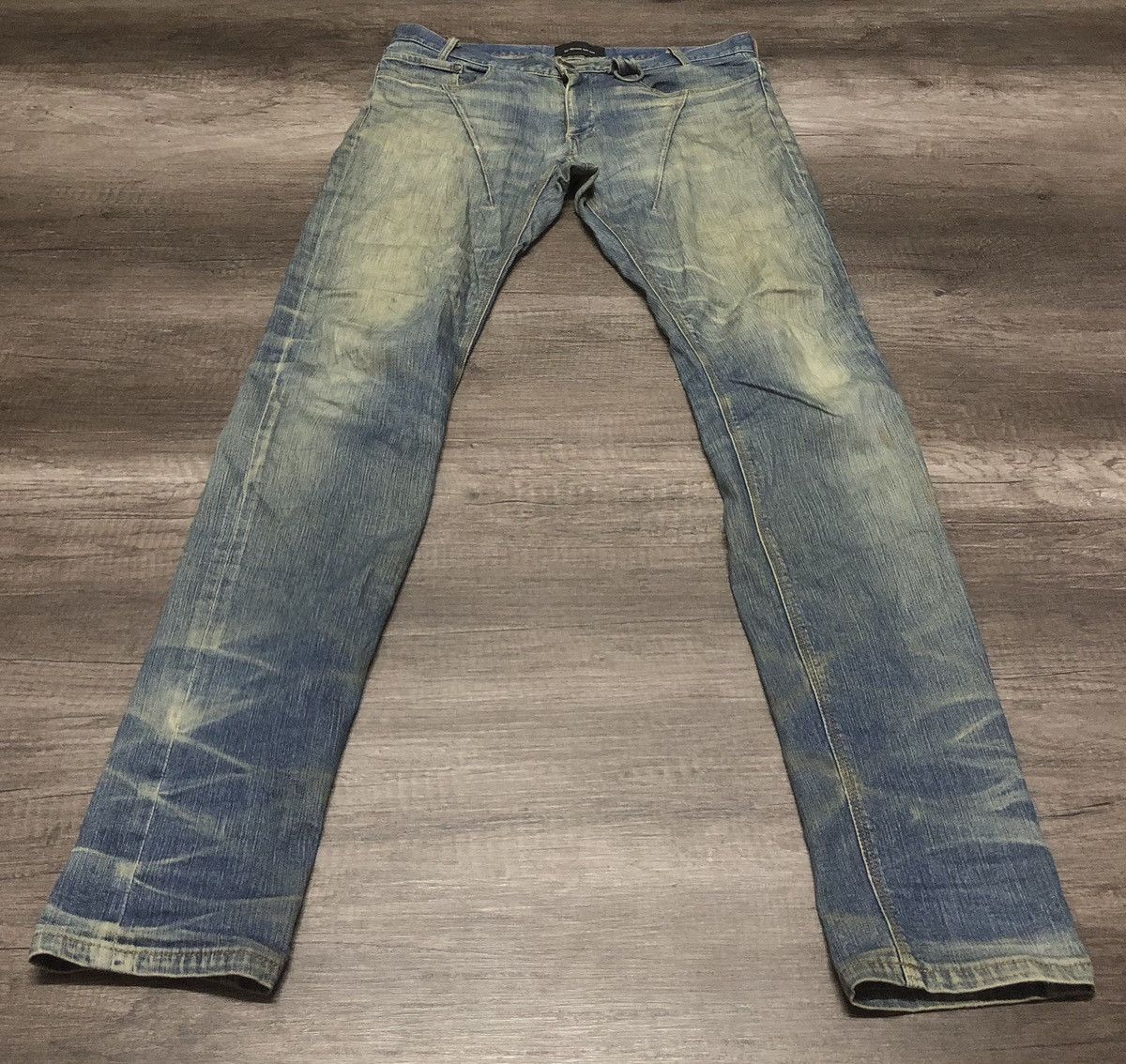 Designer × Diet Butcher Slim Skin VINTAGE DIET BUTCHER SLIM SKIN DENIM JEANS (UNISEX) Size US 33 - 7 Thumbnail