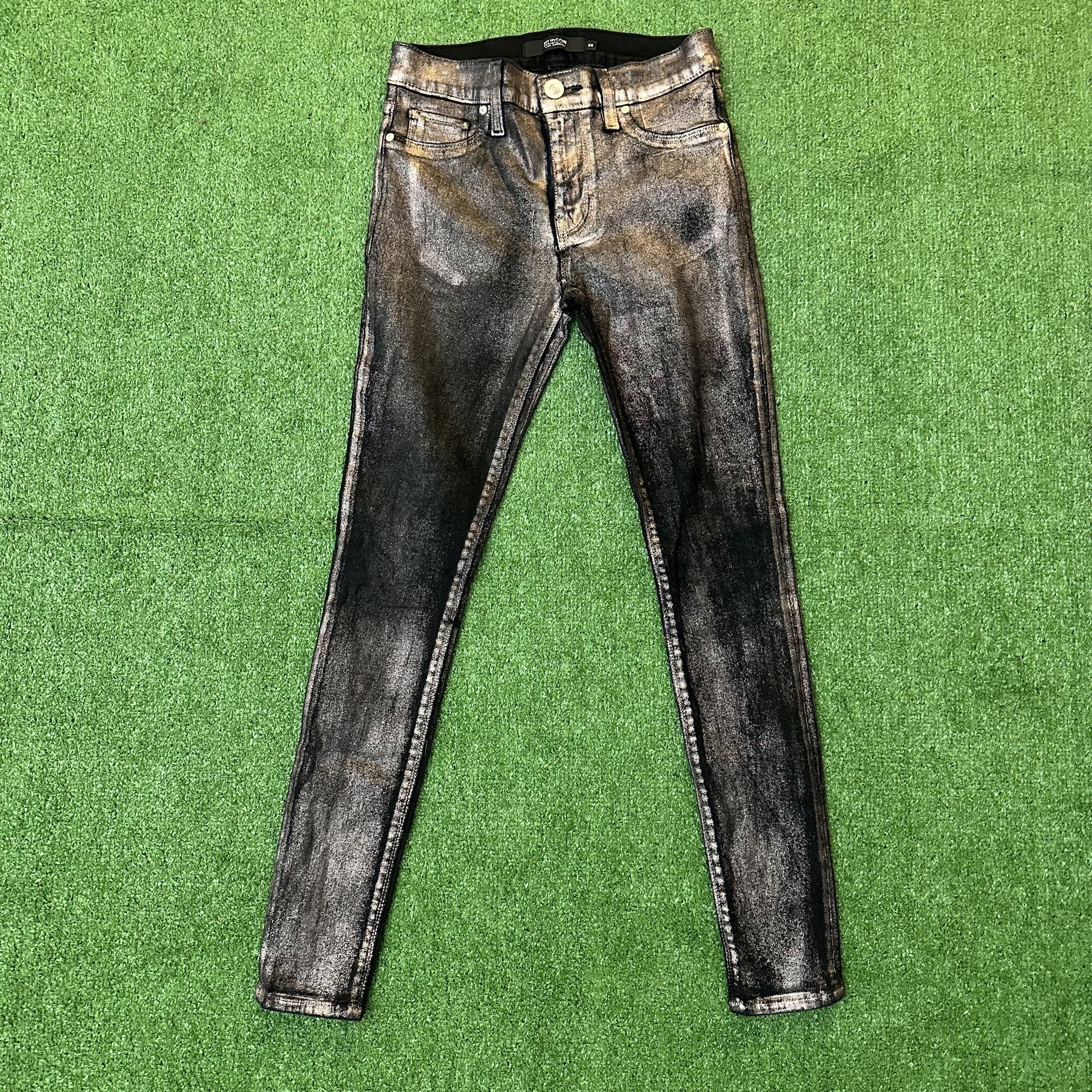 Hudson Women's Hudson Los Angeles Grey/Brown Jeans Size 25" / US 0 / IT 36 - 1 Thumbnail