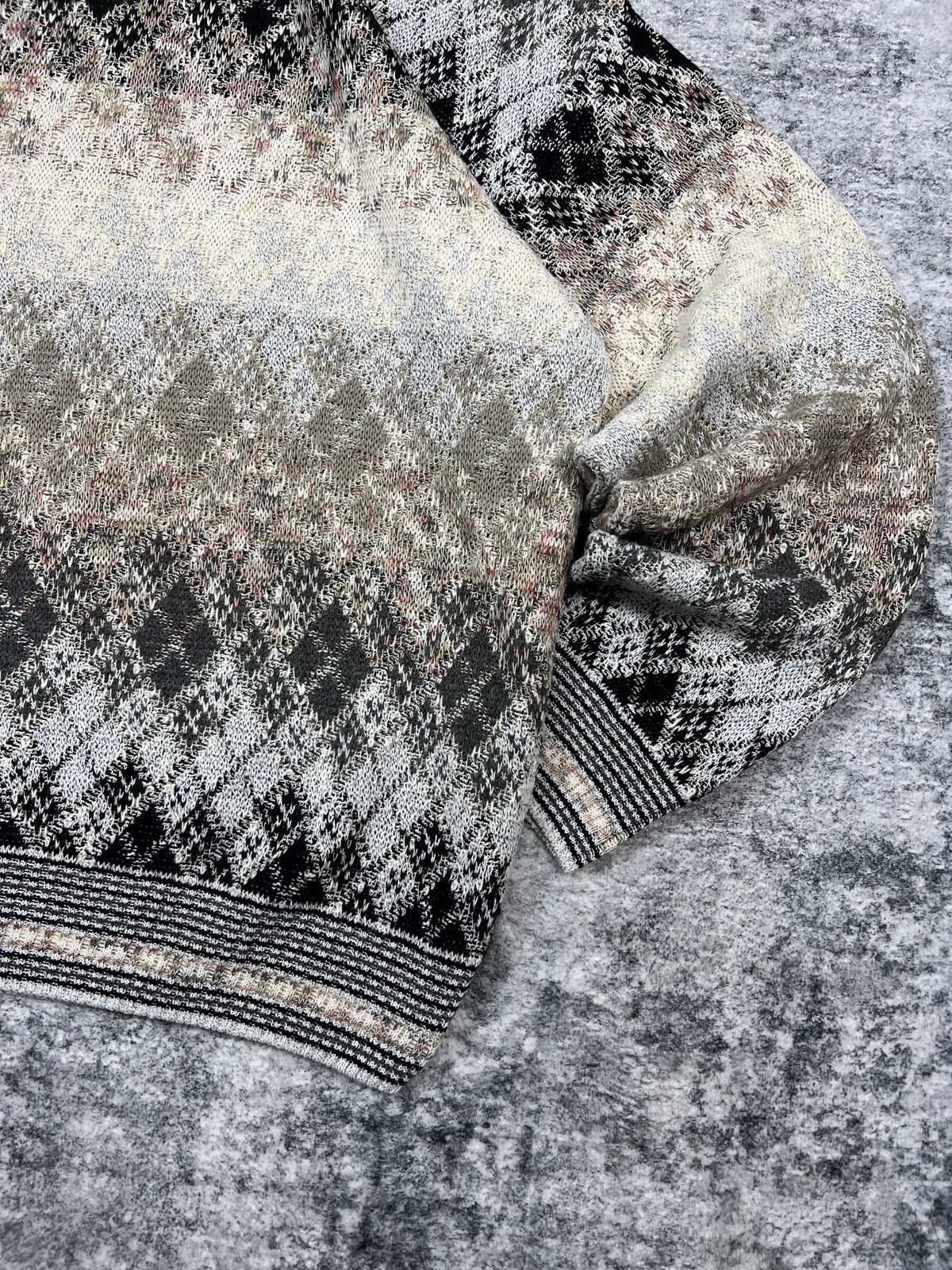 Coogi × Croft & Barrow × Vintage Vintage 90s Croft & Barrow Abstract Pattern Sweater XLT Size US XL / EU 56 / 4 - 5 Thumbnail