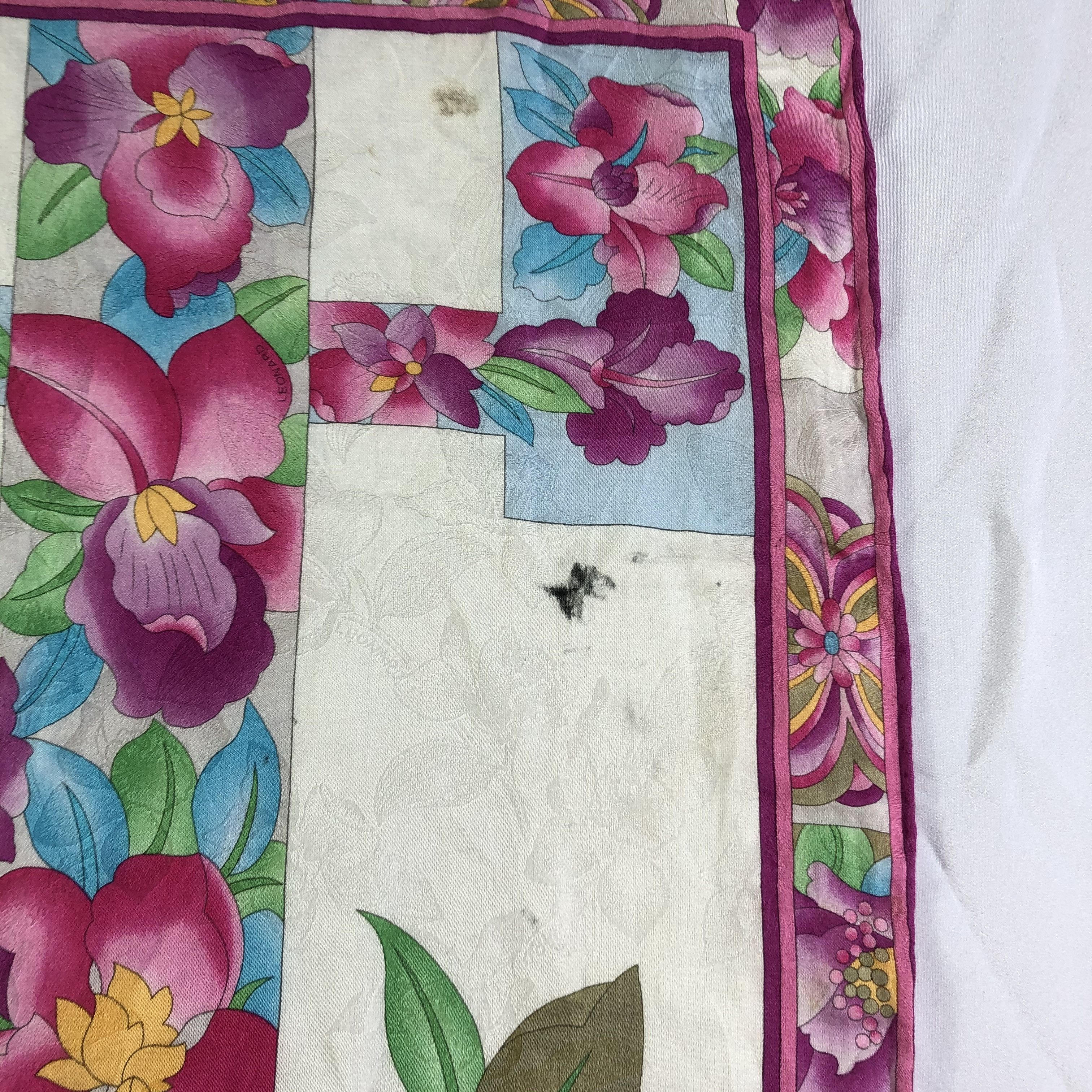 Vintage Vintage Leonard Silk Scarf Size ONE SIZE - 5 Thumbnail