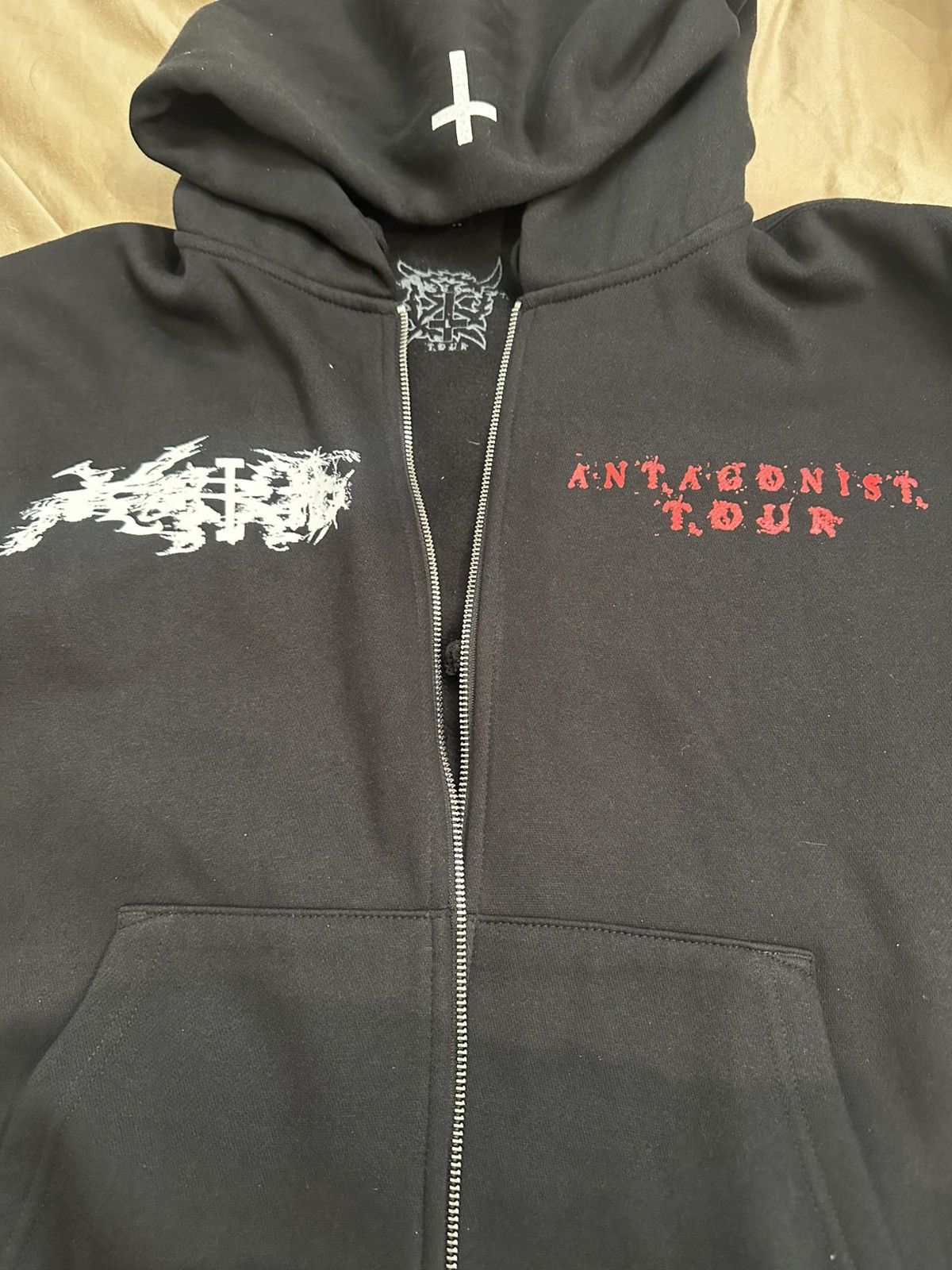 Ken Carson Ken Carson Antagonist Tour Zip Up Size US XL / EU 56 / 4 - 4 Thumbnail