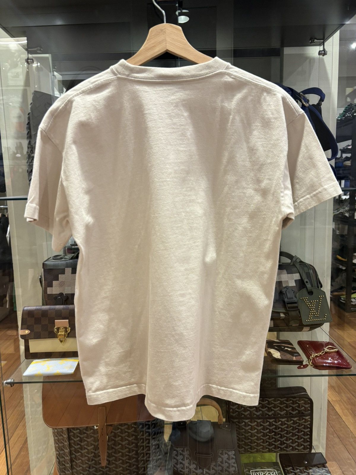 Balenciaga Balenciaga Email Logo Tee - Beige Size US S / EU 44-46 / 1 - 2 Thumbnail