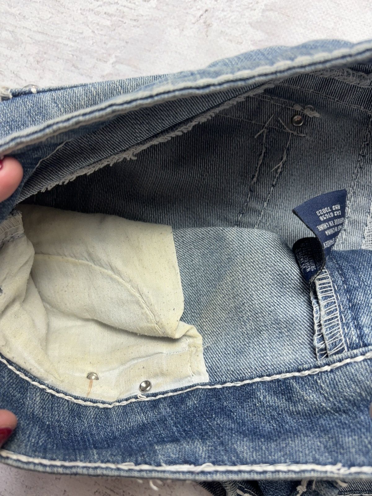 Other Micro mini denim vintage shorts Size 29" - 10 Thumbnail