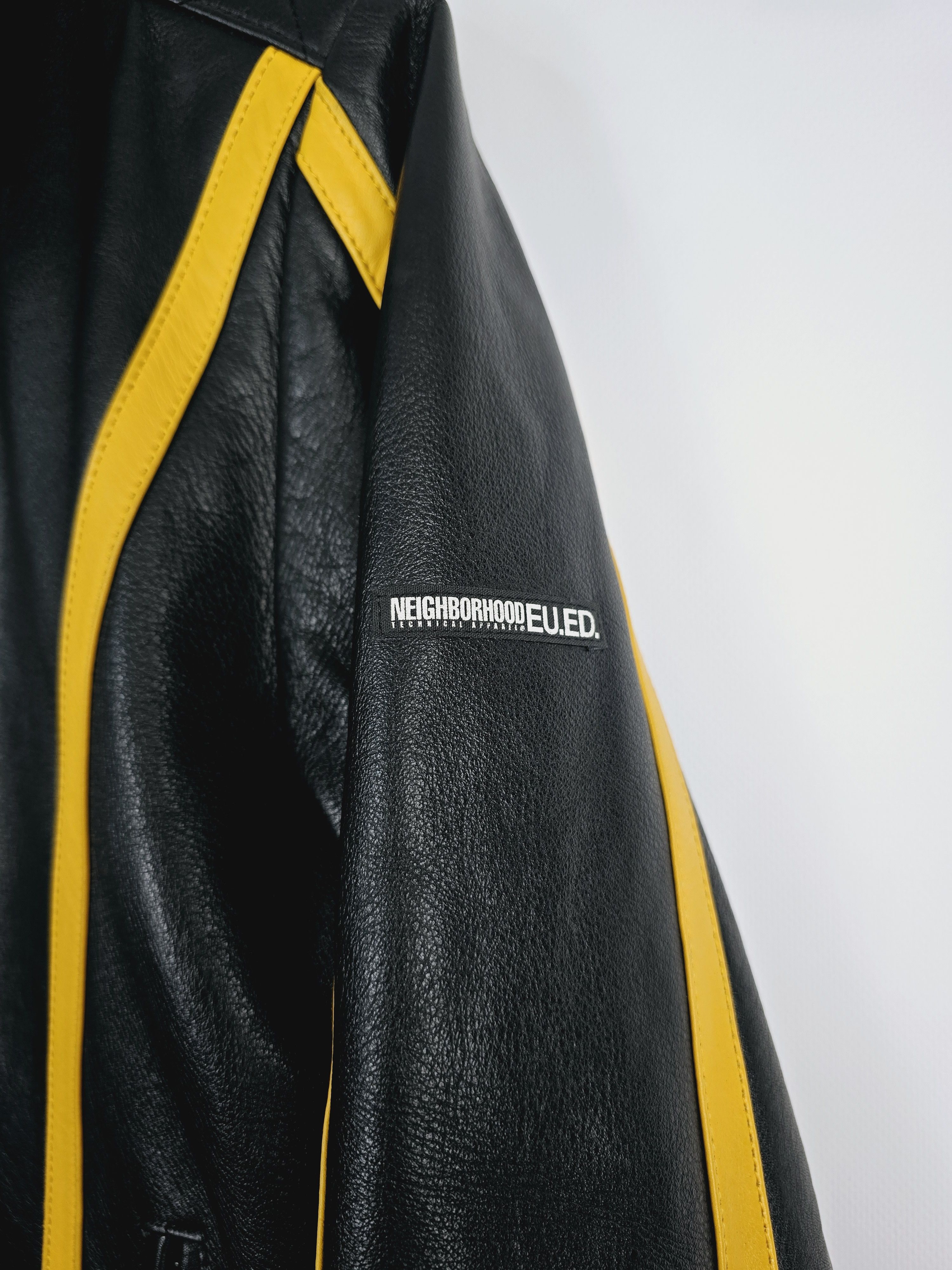 Neighborhood NEIGHBORHOOD Technical Leather Jacket Size US L / EU 52-54 / 3 - 6 Thumbnail