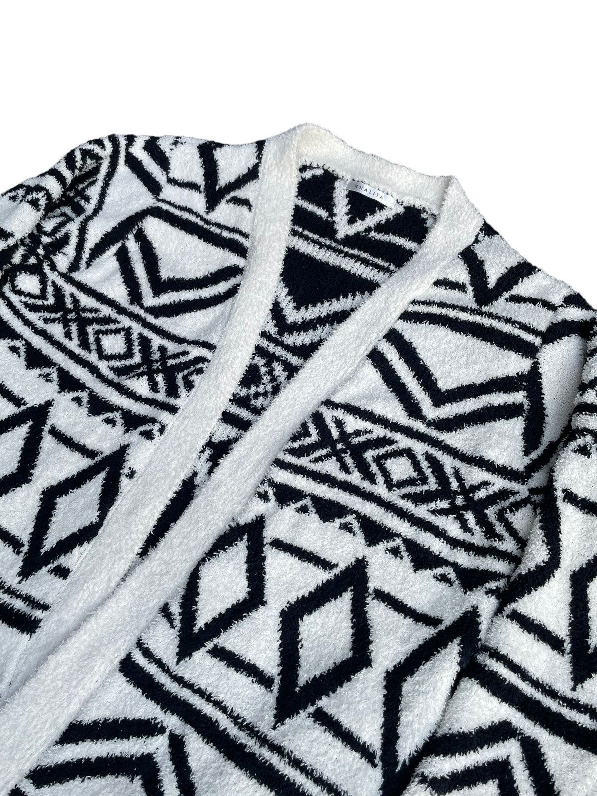 Designer Khalita Fleece Native Jacket Size L / US 10 / IT 46 - 3 Thumbnail