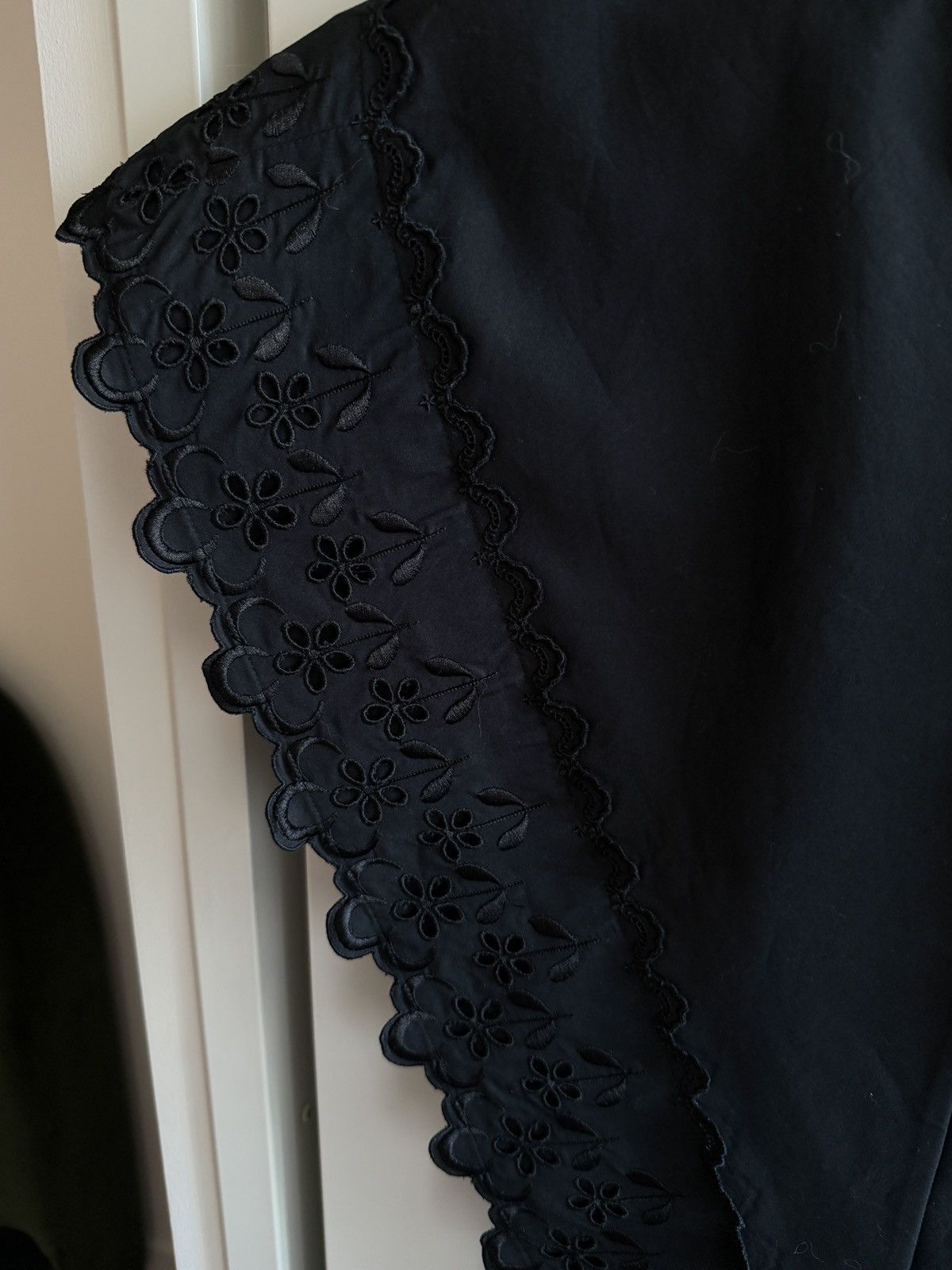 Simone Rocha Simone Rocha Black Pointed Collar SS2022 Size ONE SIZE - 3 Thumbnail