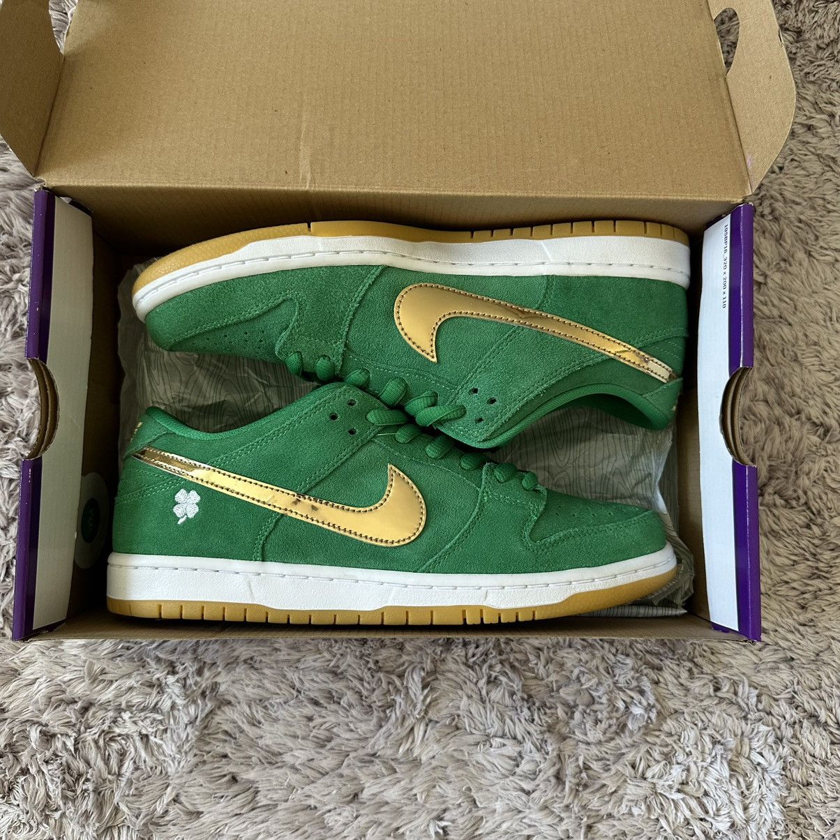 Nike Nike SB Dunk Low Pro St Patrick’s Day - NEW Size 42 Size US 8.5 / EU 41-42 - 9 Thumbnail