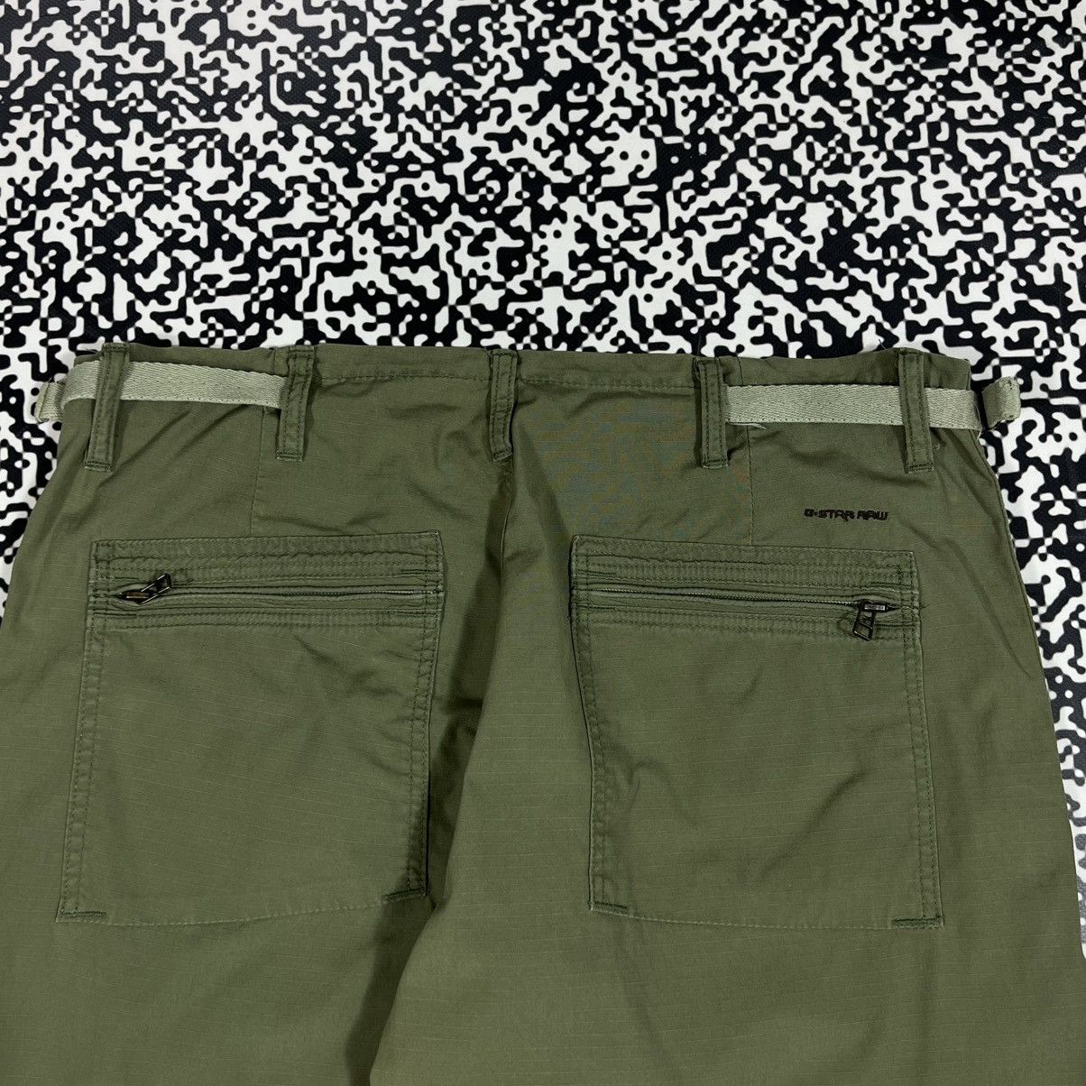 G-Star Vintage Y2K G Star Raw Conserver Pants Military Cargo Style Size US 38 / EU 54 - 4 Thumbnail
