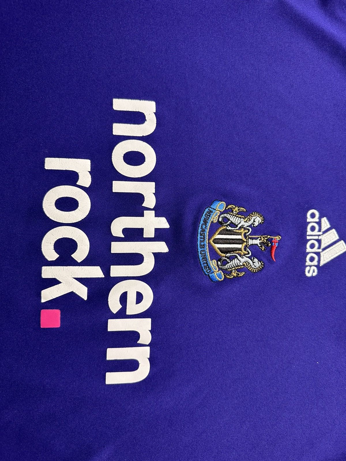 Vintage Vintage adidas New Castle United soccer jersey purple away L Size US L / EU 52-54 / 3 - 4 Thumbnail