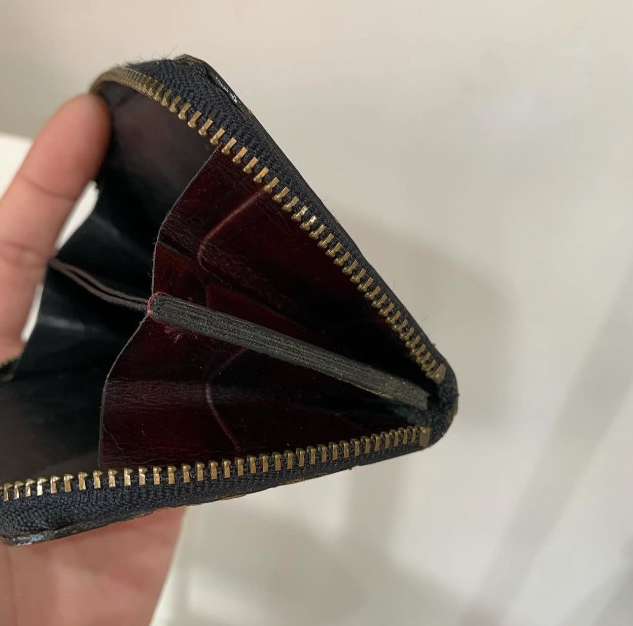 Jean Paul Gaultier Vintage Jean Paul Gaultier Embossed leather zip wallet Size ONE SIZE - 9 Thumbnail